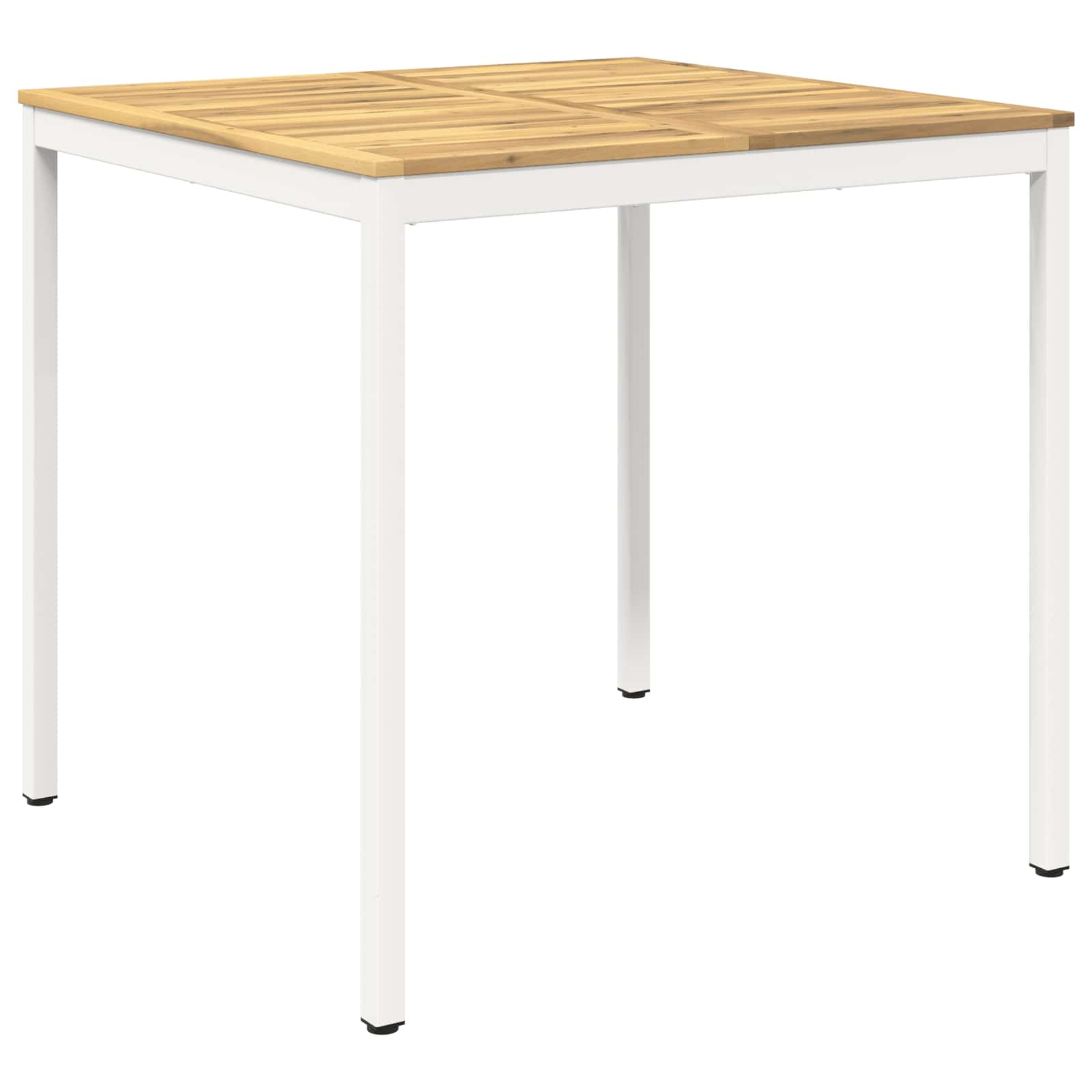 Tavolo Bar da Giardino NAARDEN Sbiancato 110 x 108,5 x 105 cm