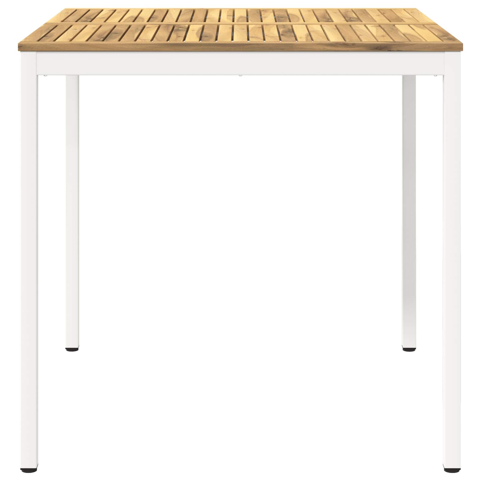 Tavolo Bar da Giardino NAARDEN Sbiancato 110 x 108,5 x 105 cm