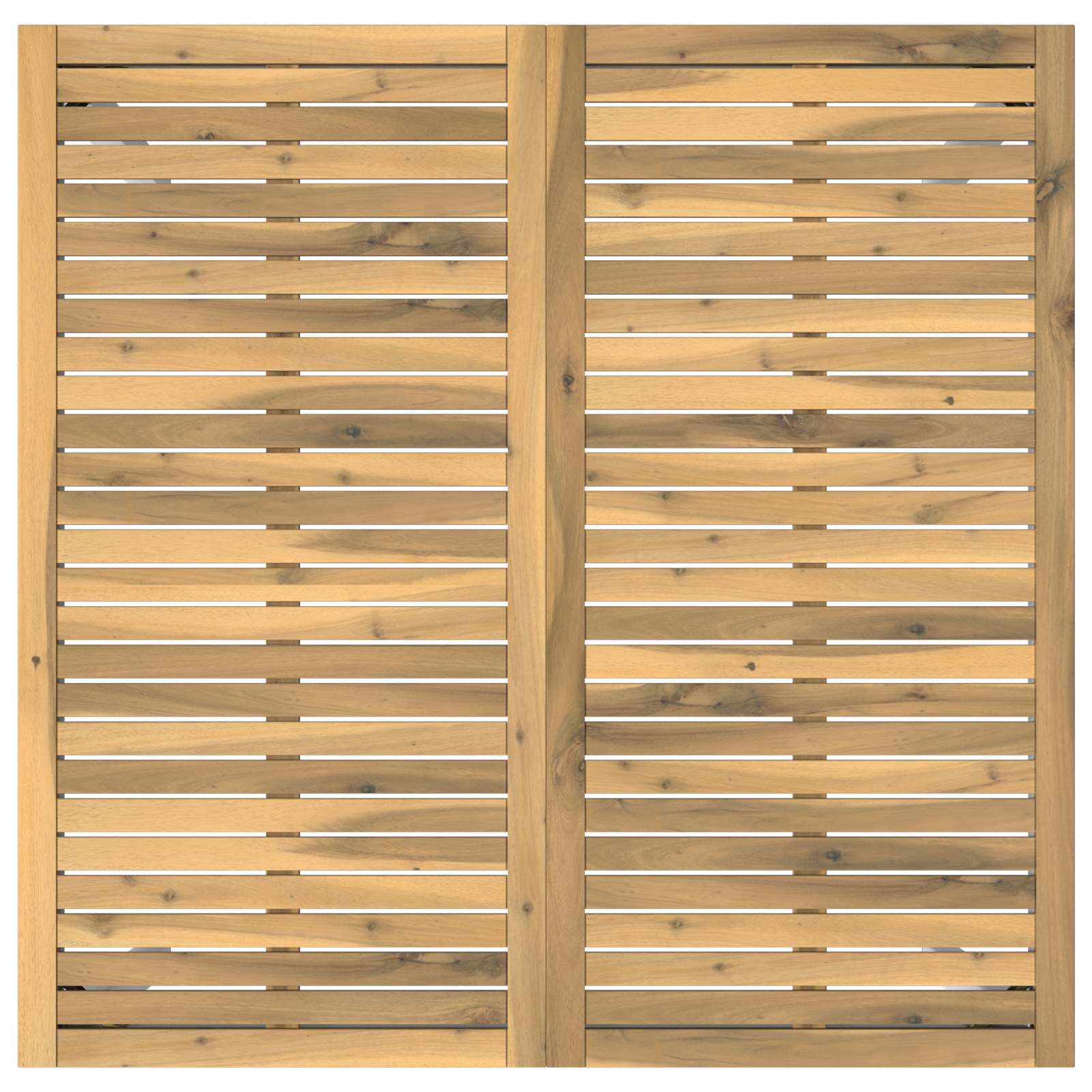 Tavolo Bar da Giardino NAARDEN Sbiancato 110 x 108,5 x 105 cm