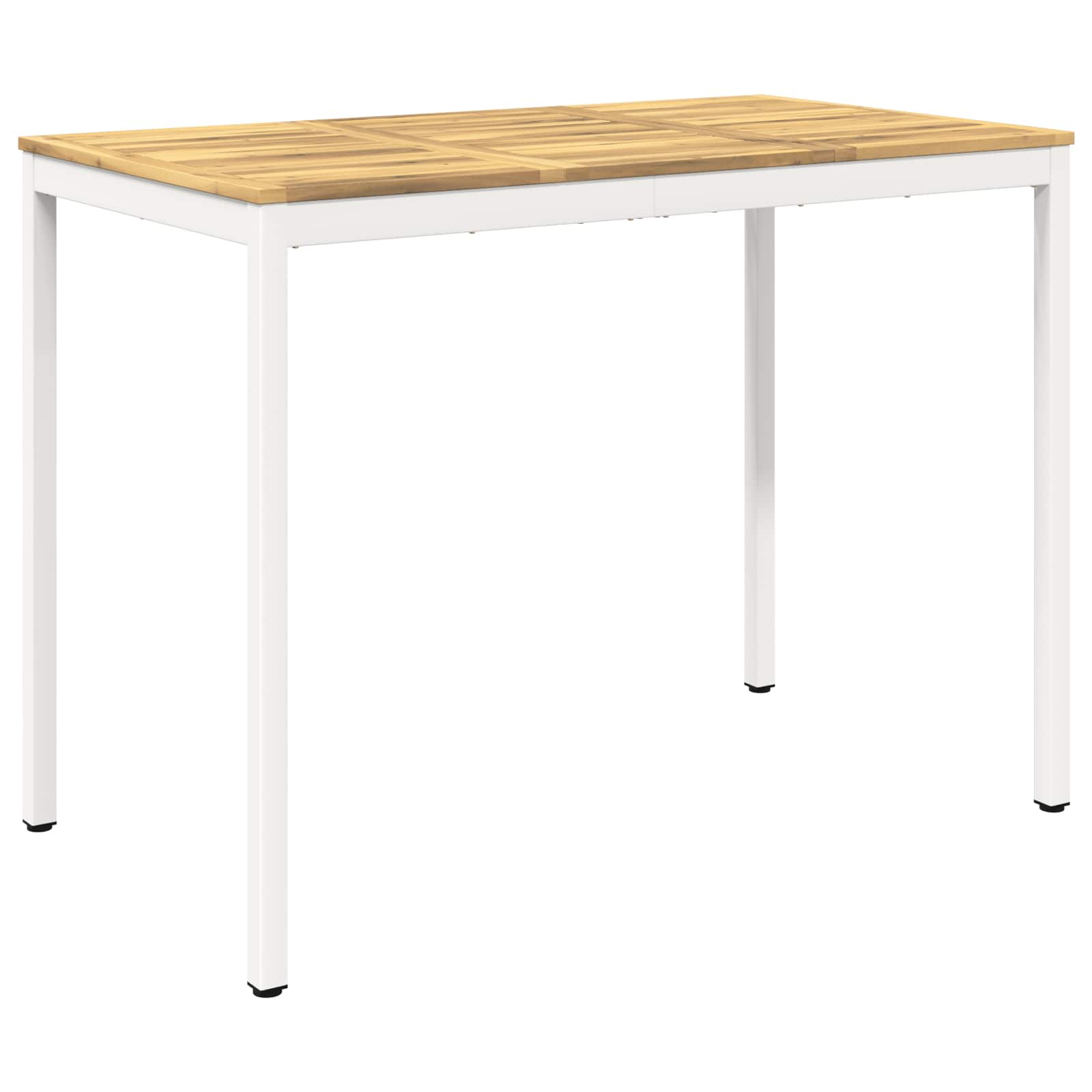 Tavolo Bar da Giardino NAARDEN Sbiancato 141 x 80,5 x 105 cm