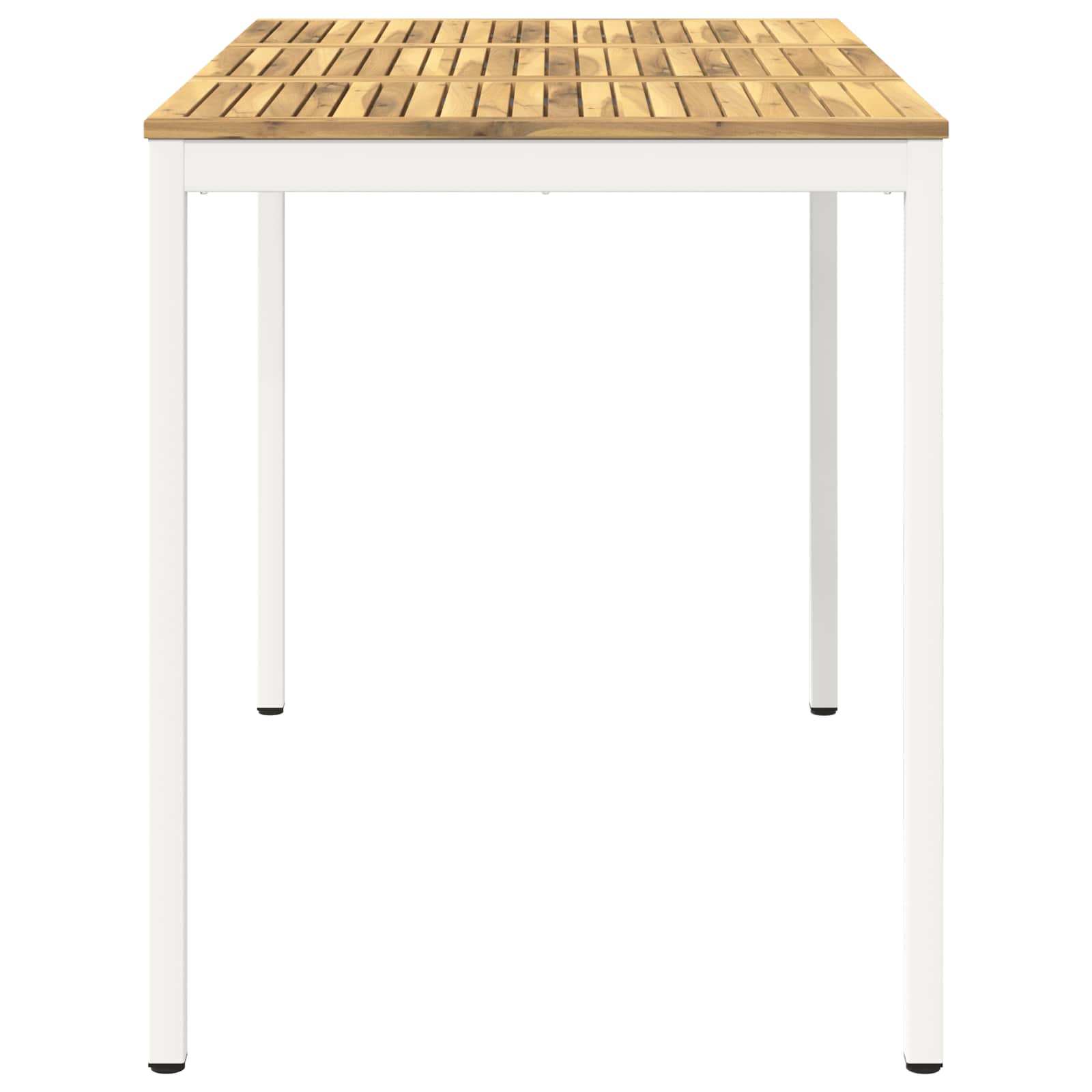 Tavolo Bar da Giardino NAARDEN Sbiancato 147 x 88,5 x 105 cm