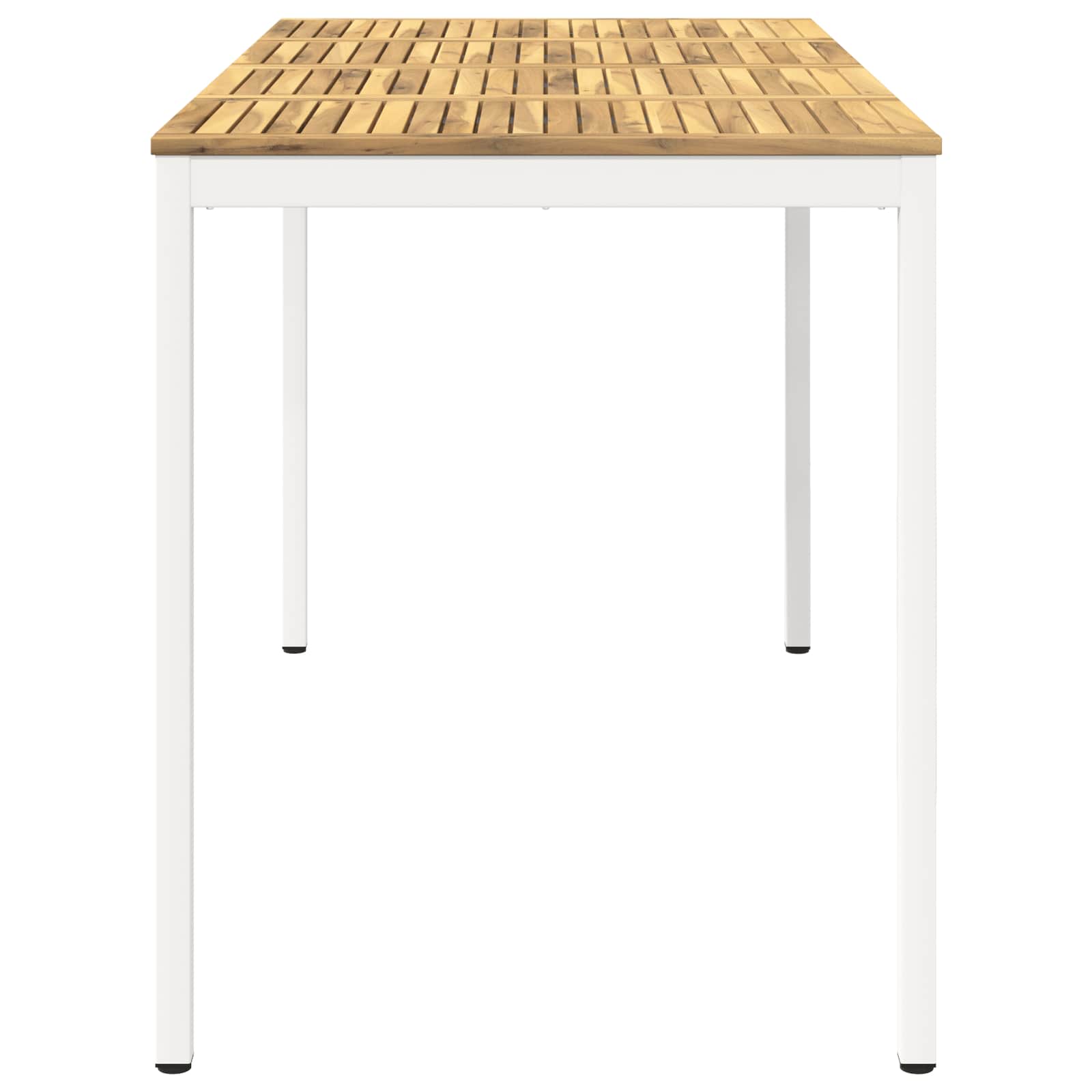 Tavolo Bar da Giardino NAARDEN Sbiancato 180 x 88,5 x 105 cm