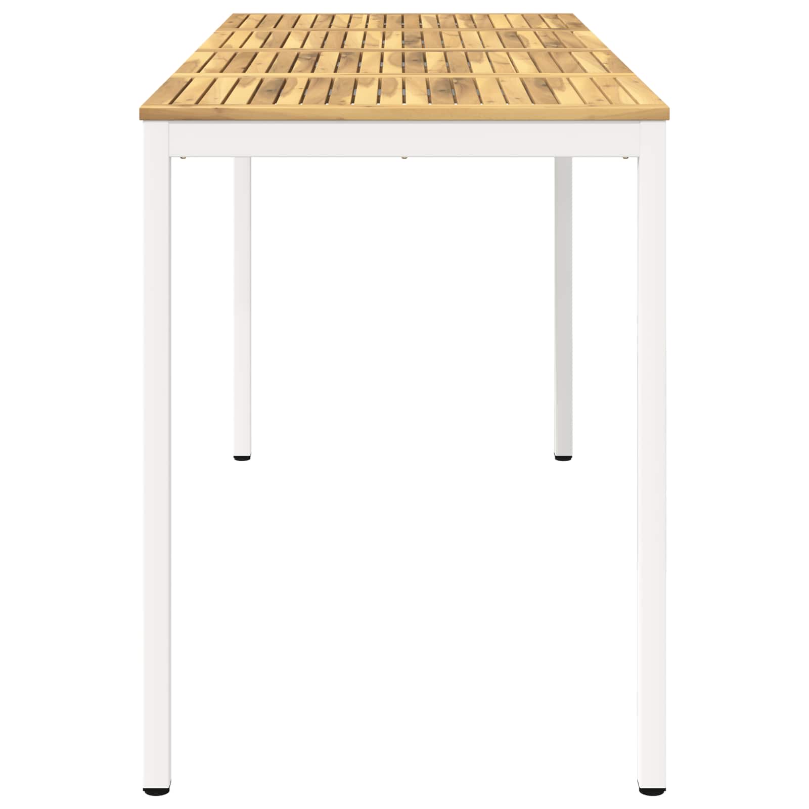 Tavolo Bar da Giardino NAARDEN Sbiancato 196 x 80,5 x 105 cm