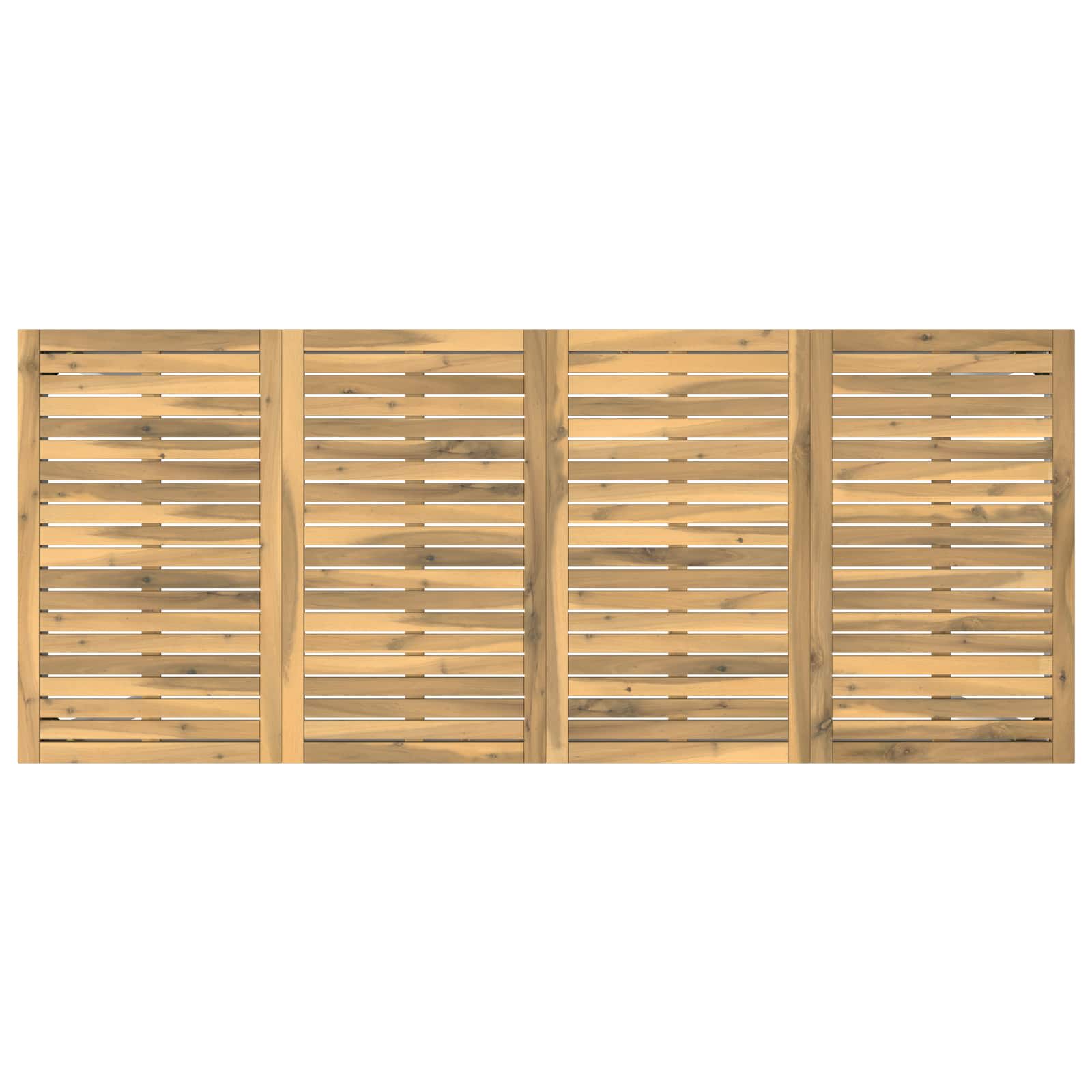 Tavolo Bar da Giardino NAARDEN Sbiancato 196 x 80,5 x 105 cm