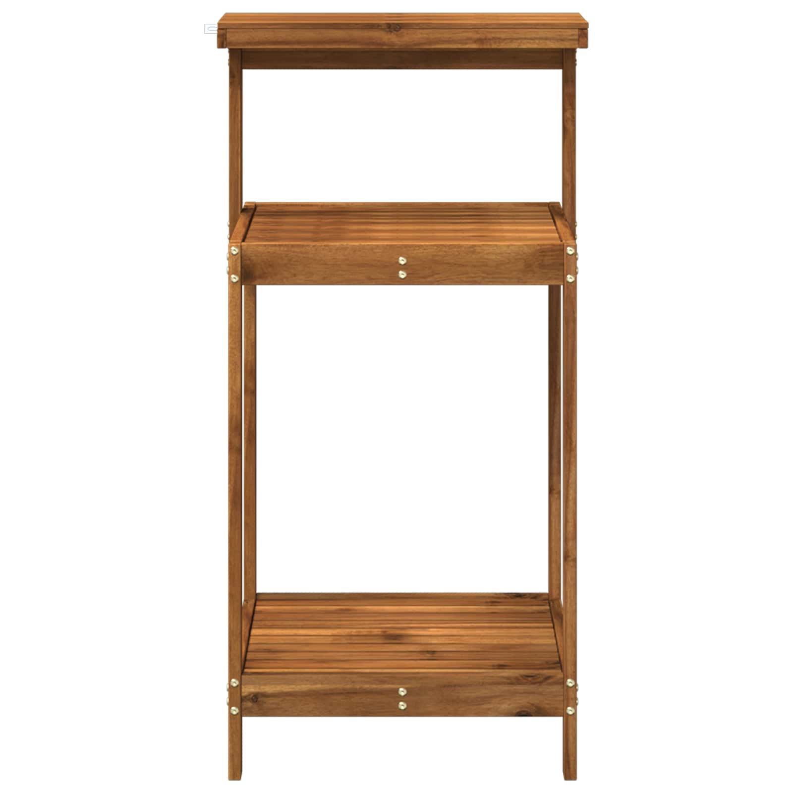 Banco da Giardinaggio Esterno 56,5 x 48,5 x 107 cm Naturale