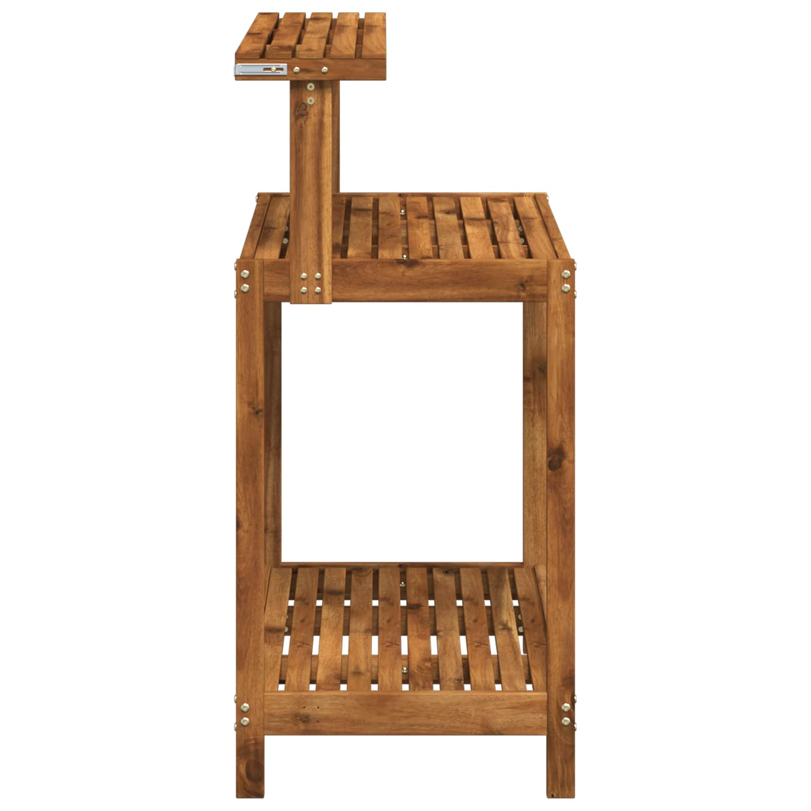 Banco da Giardinaggio Esterno 86,5 x 48,5 x 106 cm Naturale