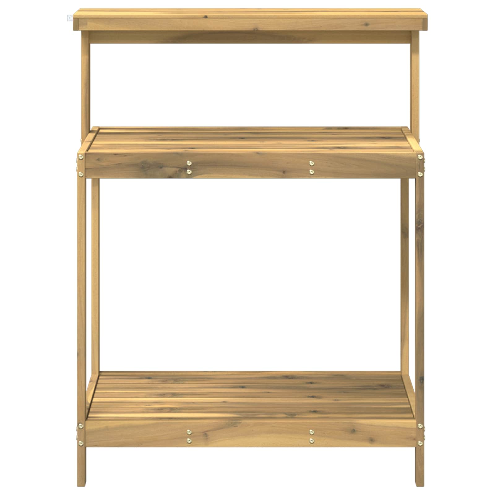 Banco da Giardinaggio Esterno 86,5 x 48,5 x 106 cm Bianco