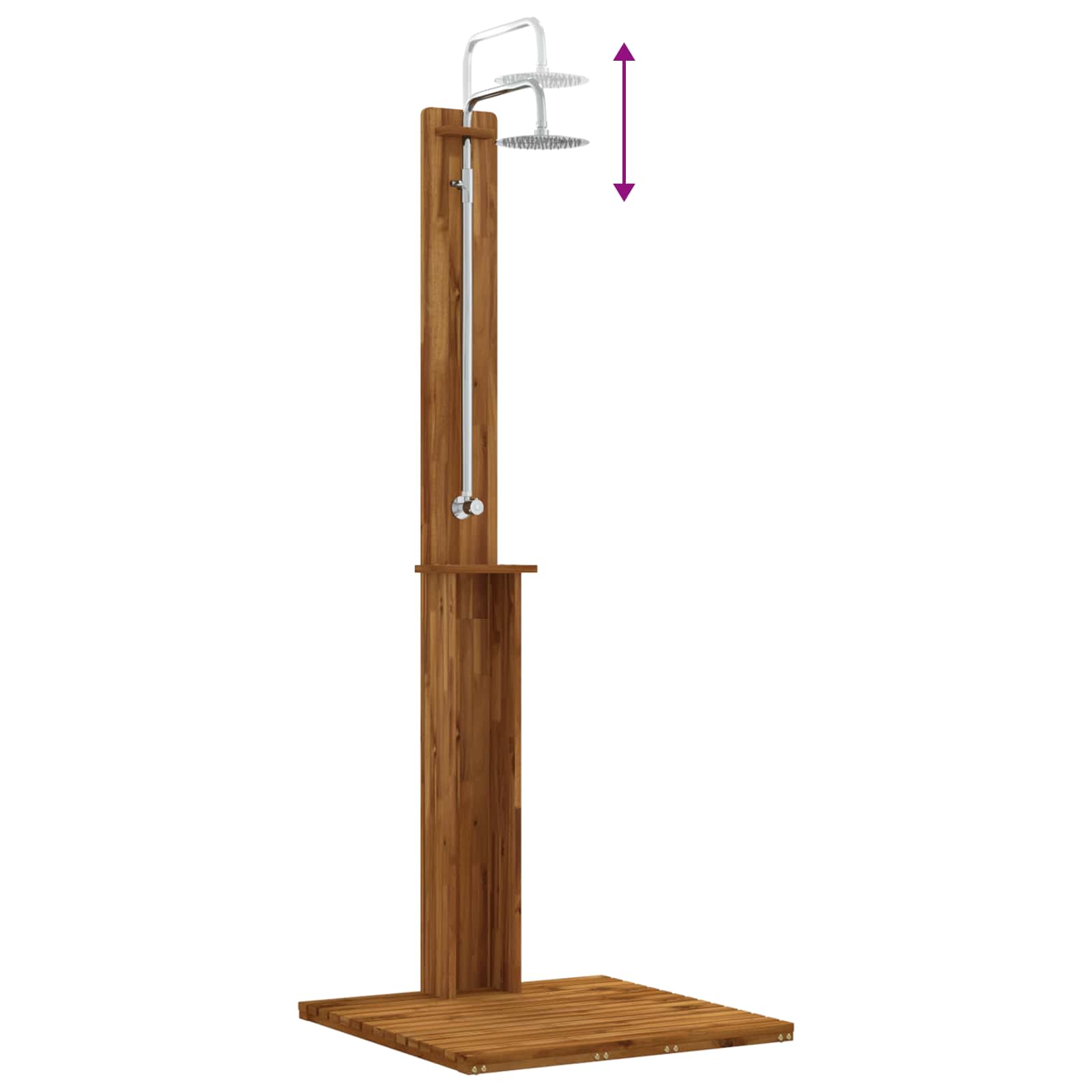 Doccia da esterno 217 cm Naturale
