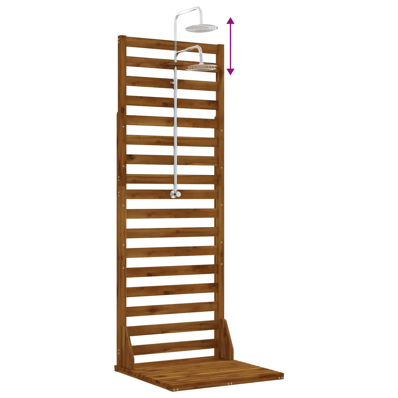 Doccia da esterno 205,5 cm Naturale