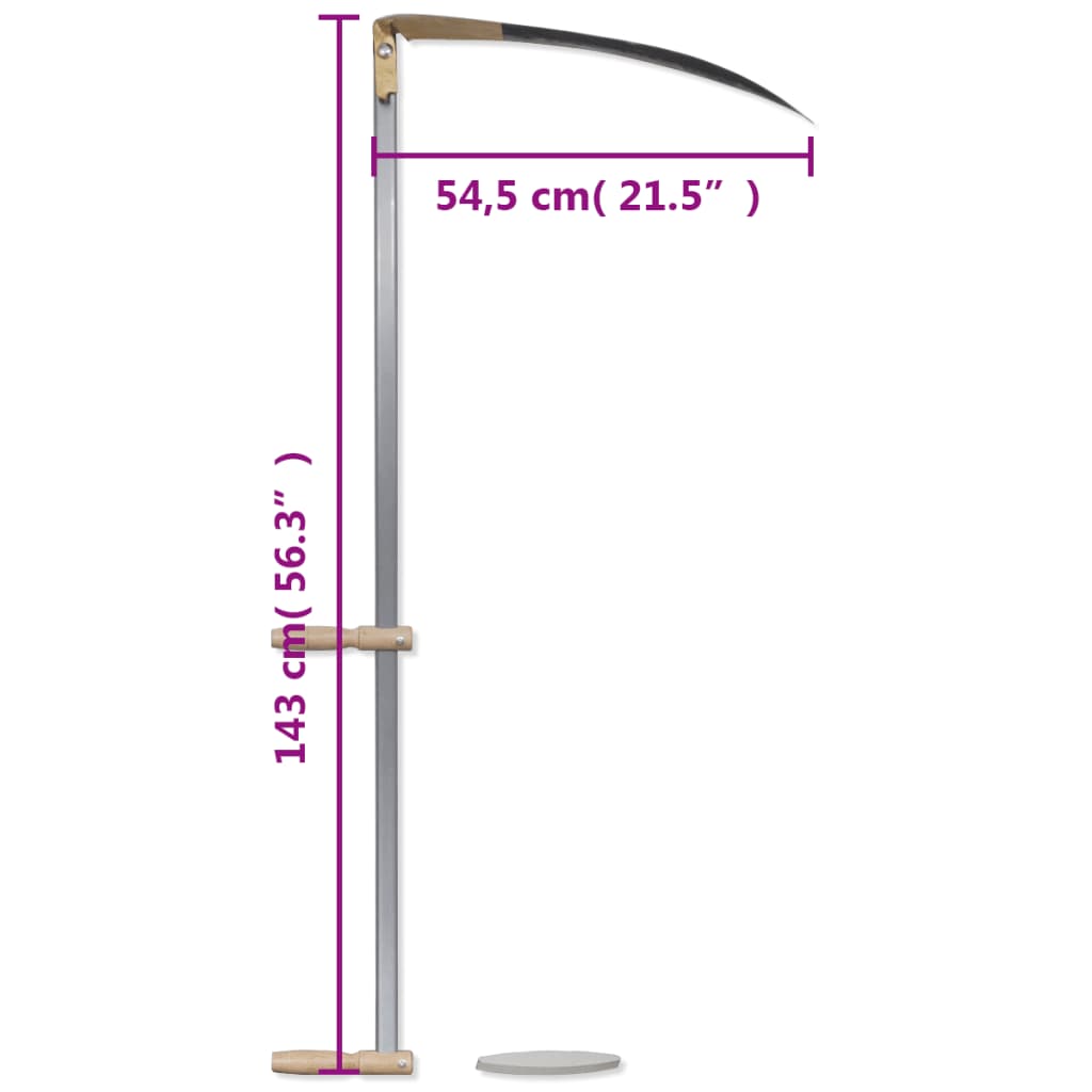 Falce con Mola 143 cm