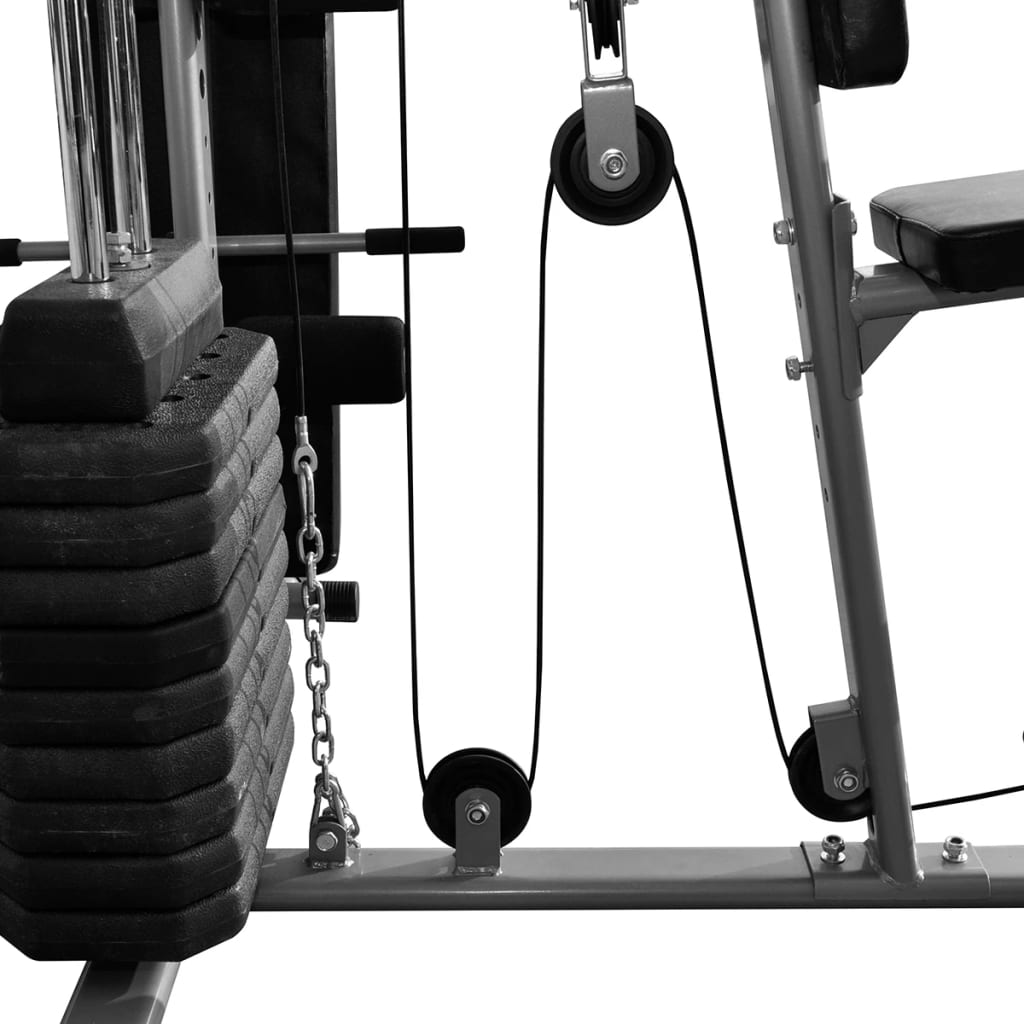 Palestra Multifunzione con 1 Sacco da Pugilato 65 kg