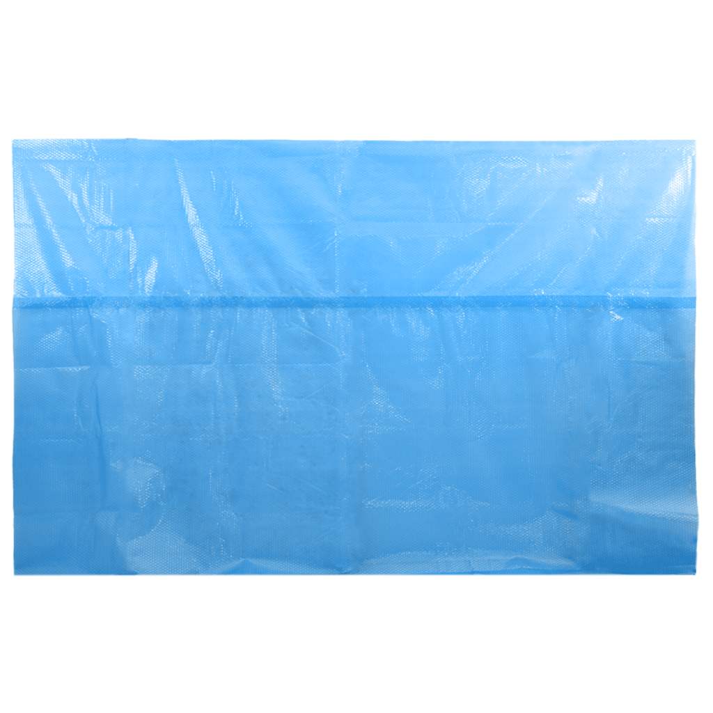 Telo Copripiscina Solare Copertura Rettangolare PE 450 x 220 cm Blu