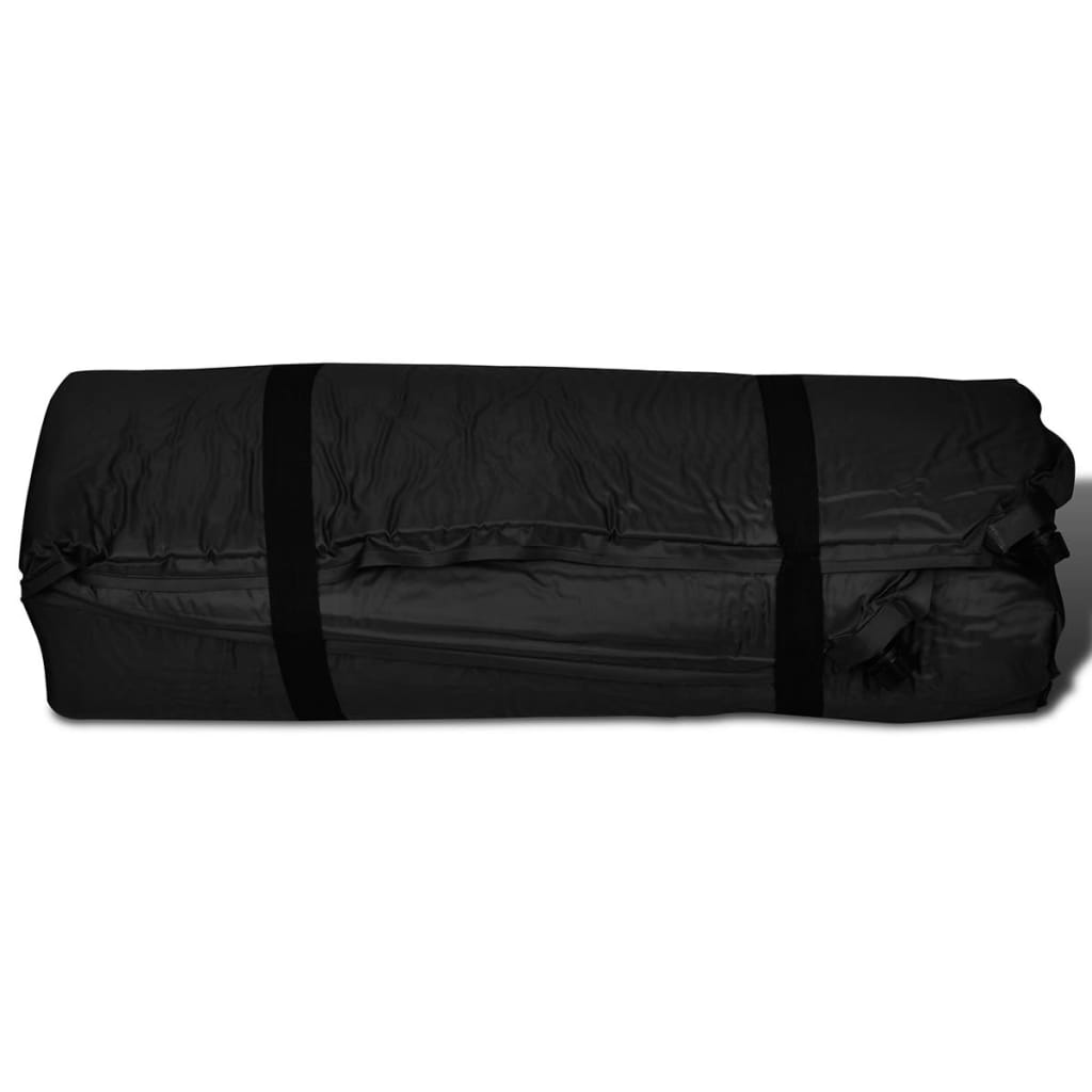 Materasso Autogonfiabile 190 x 130 x 5 cm Nero Doppio