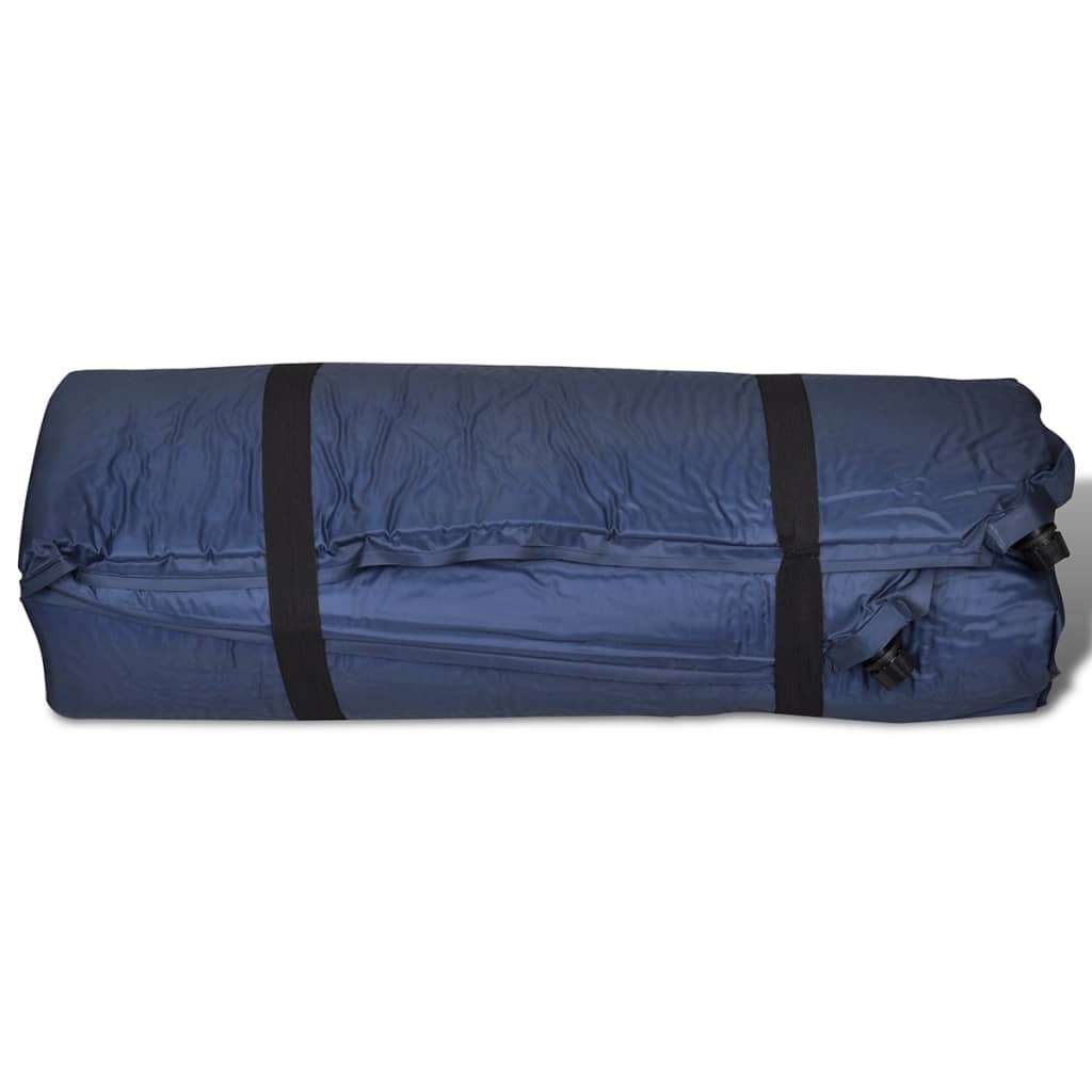 Materasso Autogonfiabile 190 x 130 x 5 cm Nero Doppio