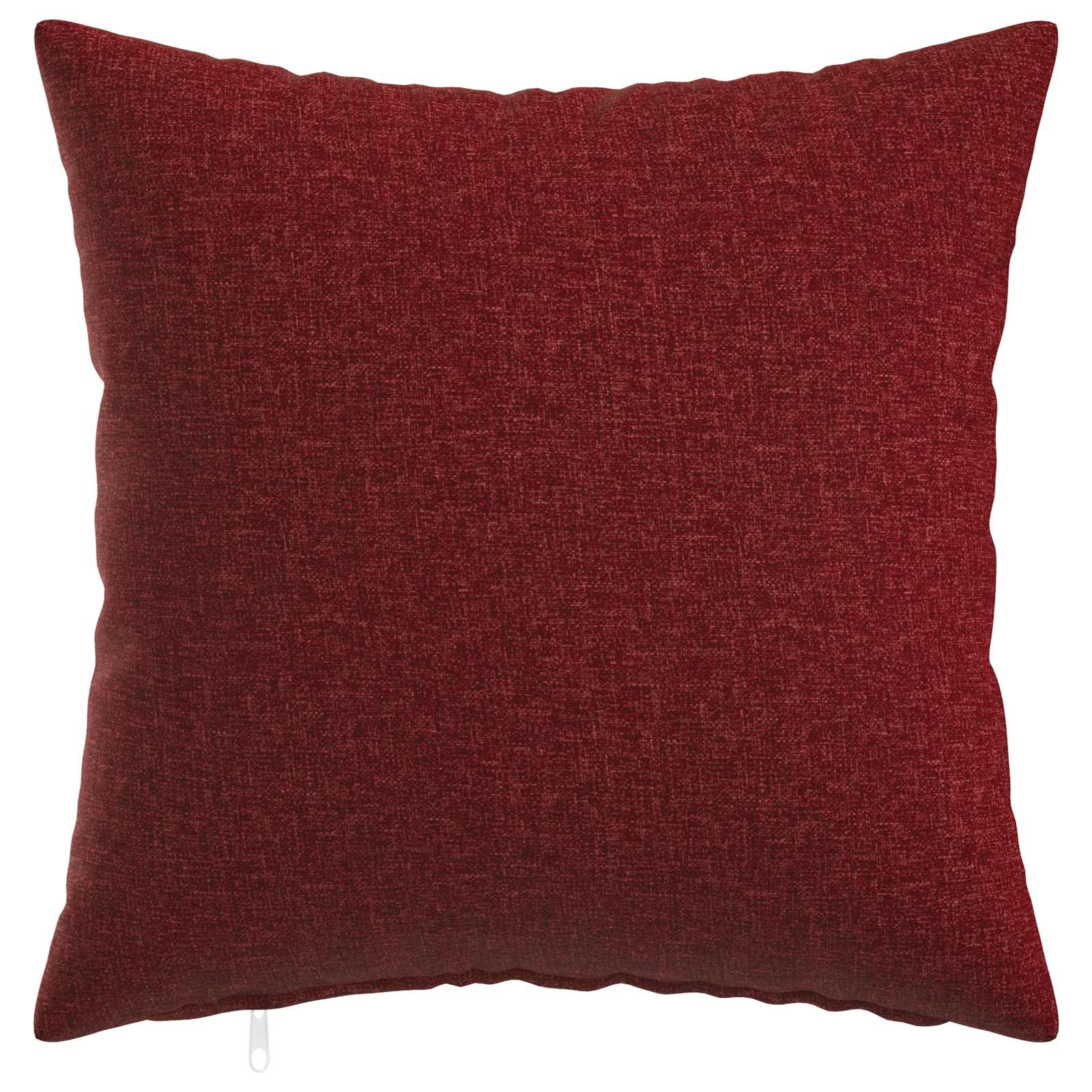 Federa 6 pz HEERLEN Rosso Vino 30 x 30 cm Tessuto