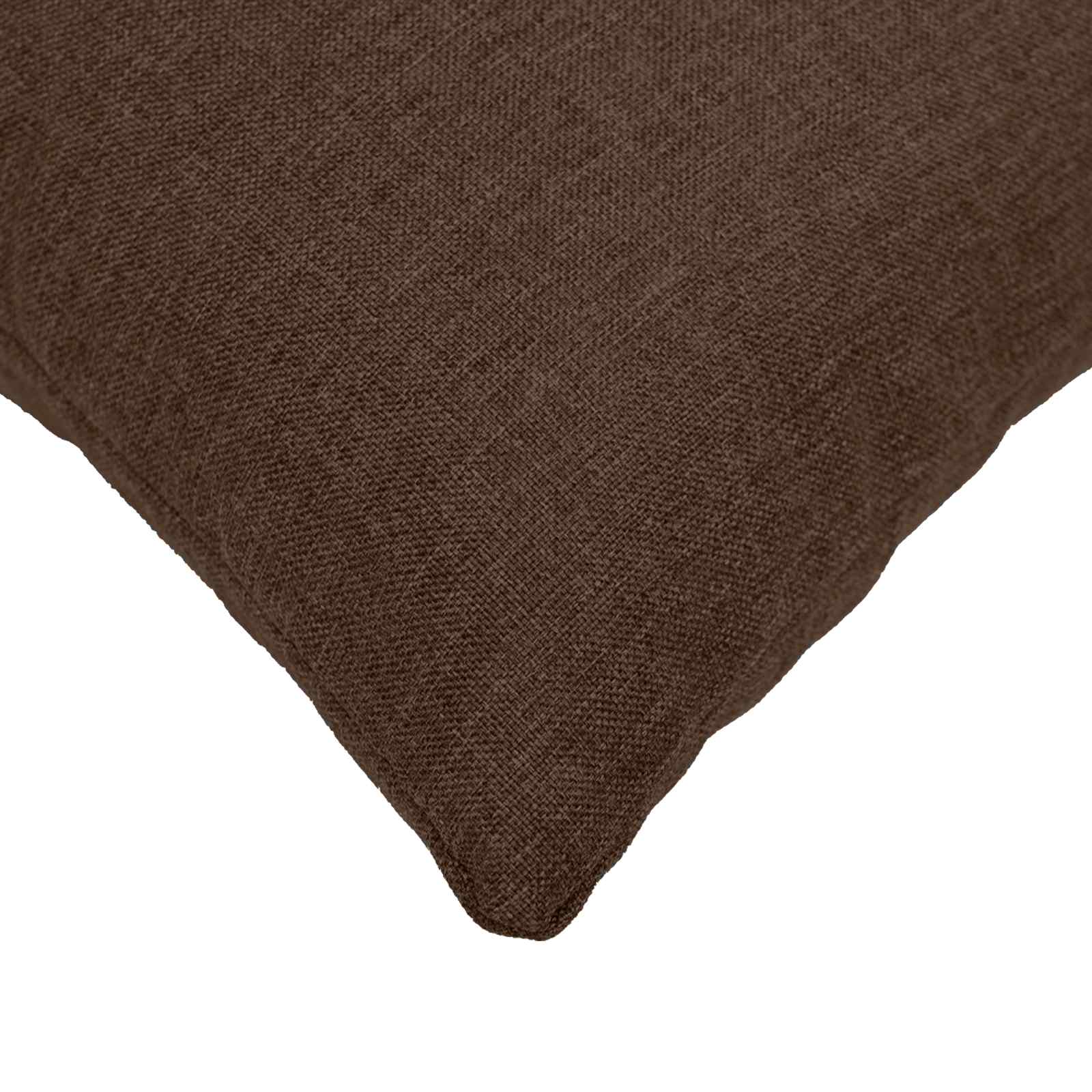 Federa 2 pz HEERLEN Marrone 30 x 30 cm Tessuto