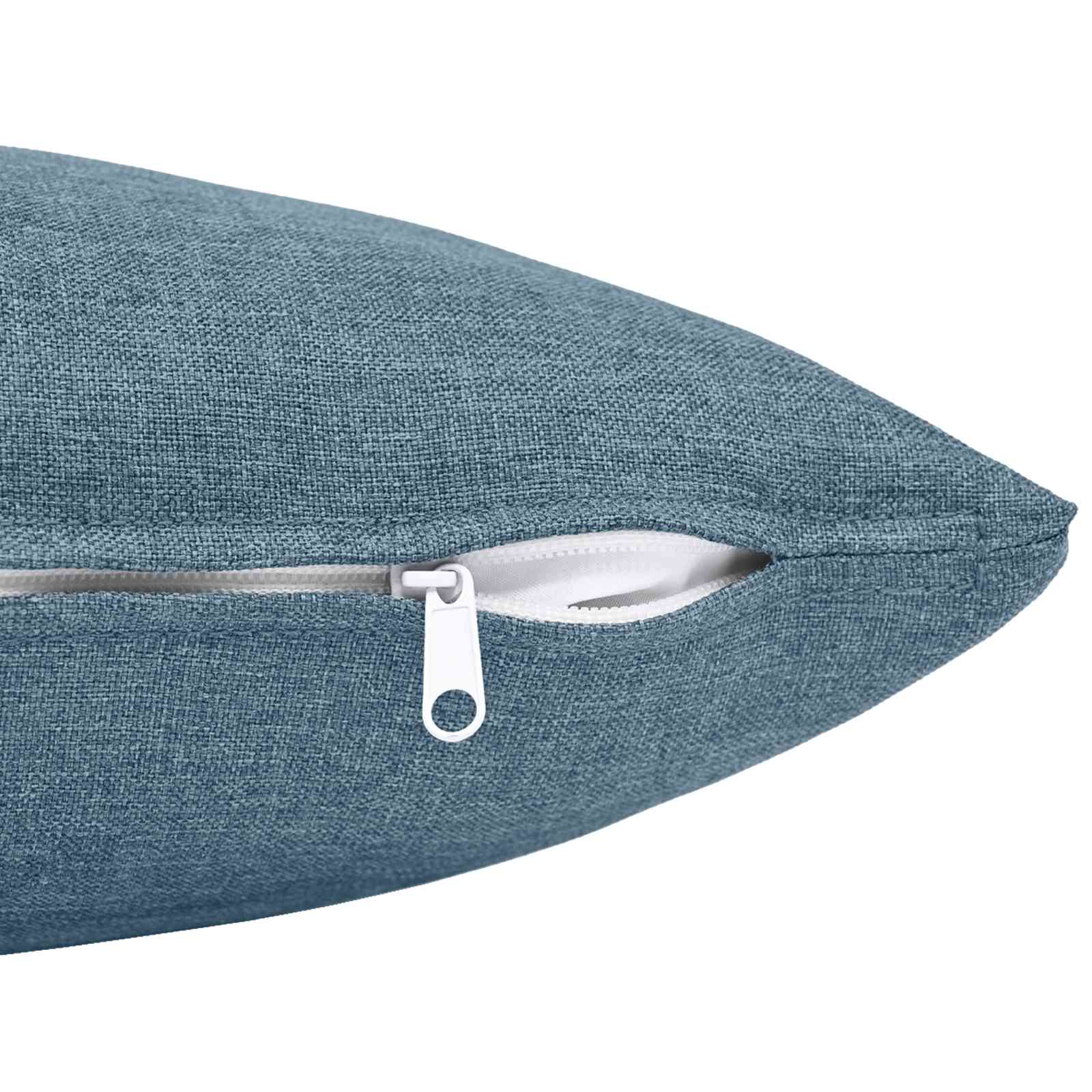 Federa 2 pz HEERLEN Blu jeans 30 x 30 cm Tessuto
