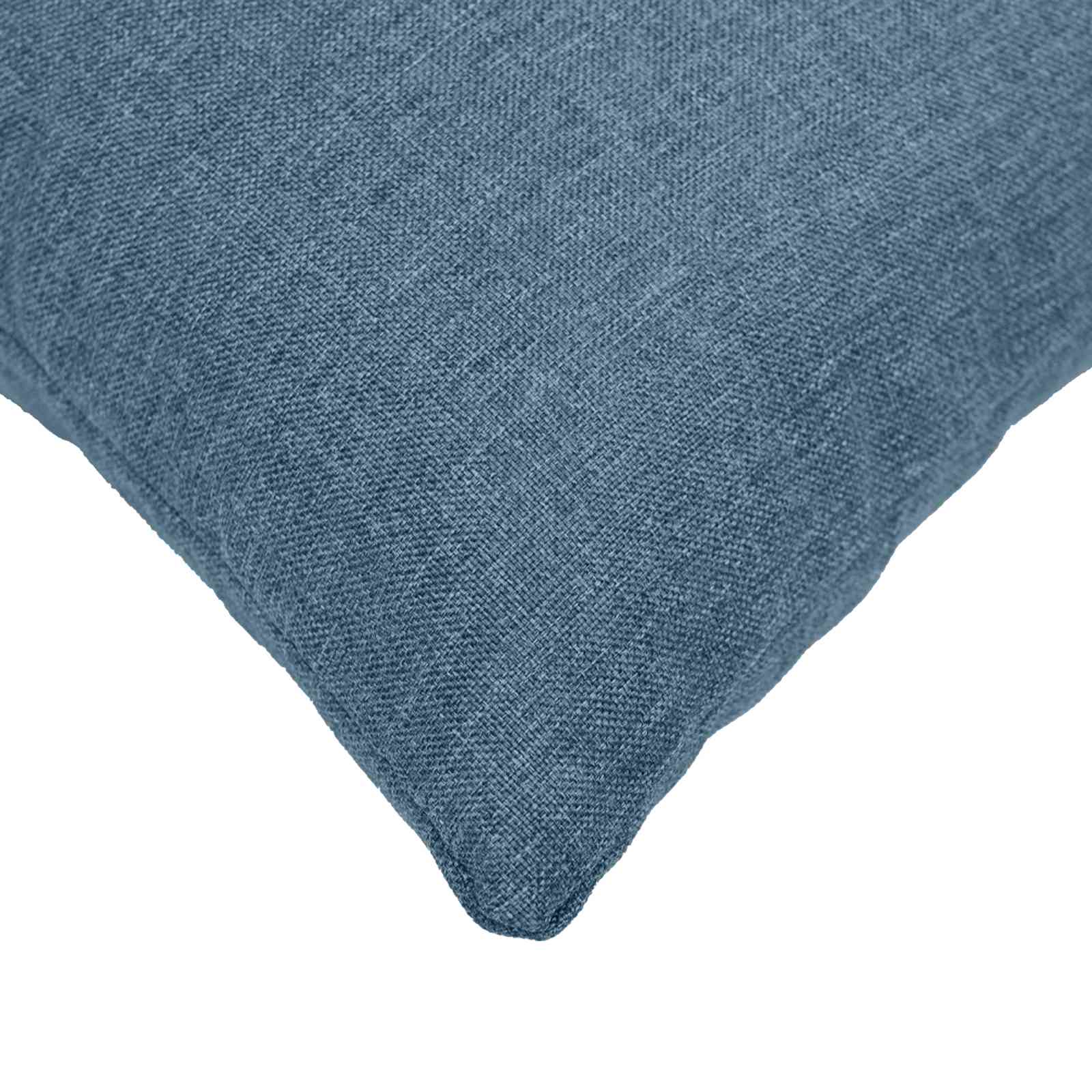 Federa 2 pz HEERLEN Blu jeans 30 x 30 cm Tessuto