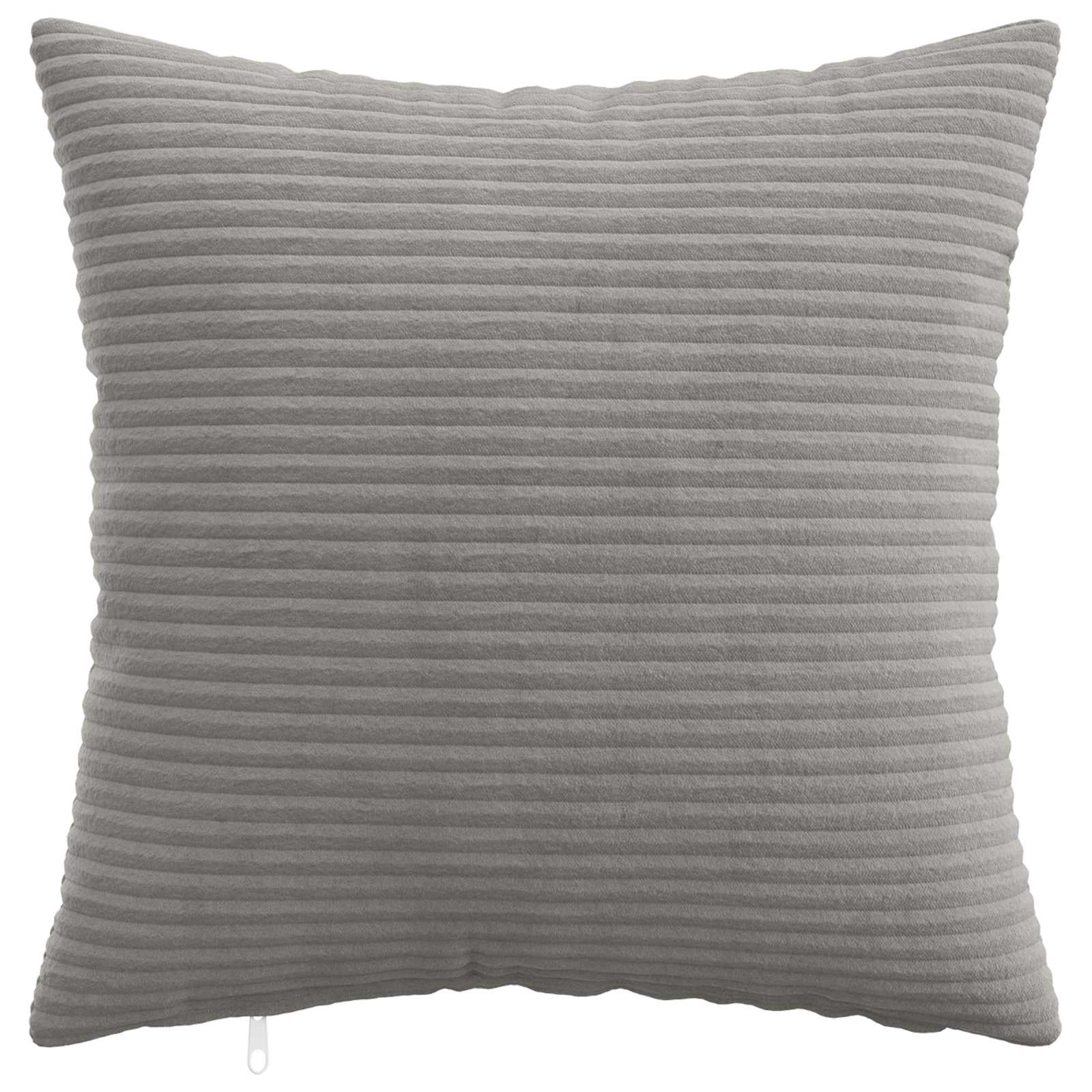 Federa 6 pcs HEERLEN Grigio Chiaro 30 x 30 cm corduroy