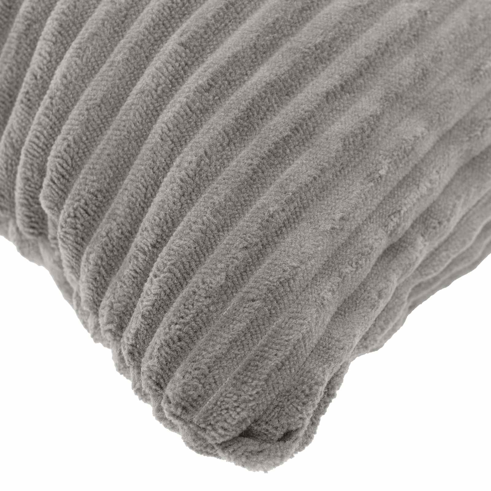 Federa 6 pcs HEERLEN Grigio Chiaro 30 x 30 cm corduroy