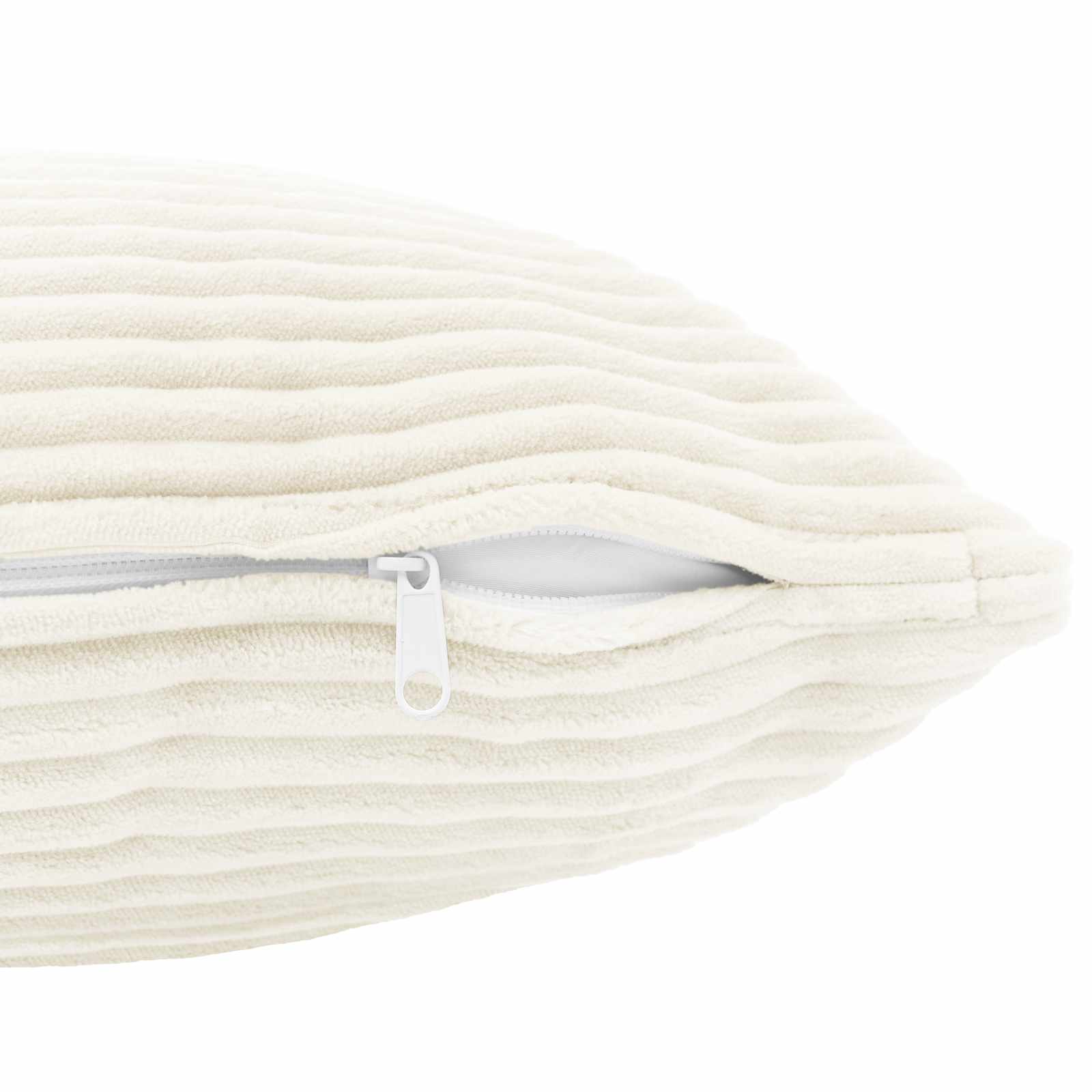 Federa 6 pcs HEERLEN Crema 30 x 30 cm corduroy