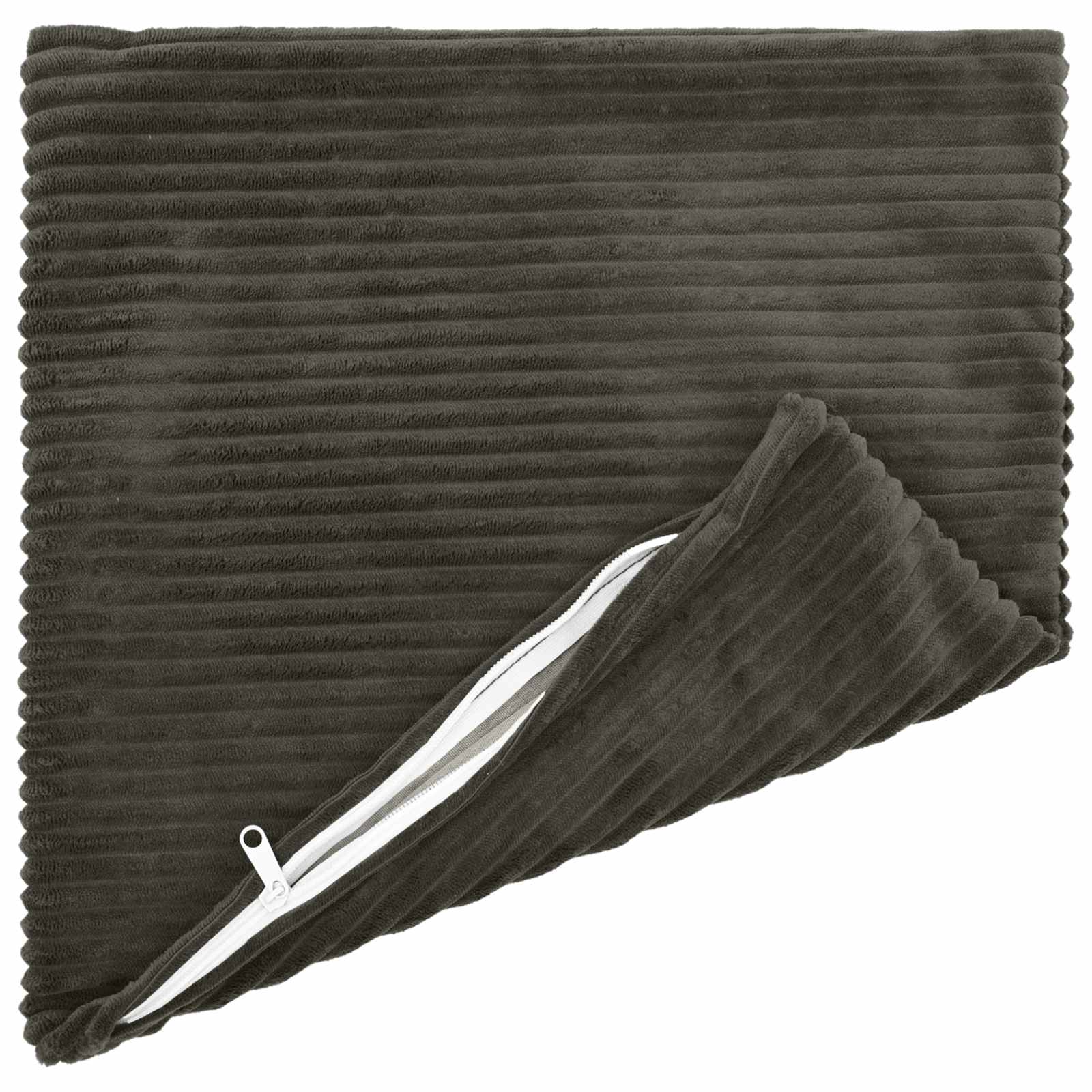 Federa 6 pcs HEERLEN Antracite 30 x 30 cm corduroy