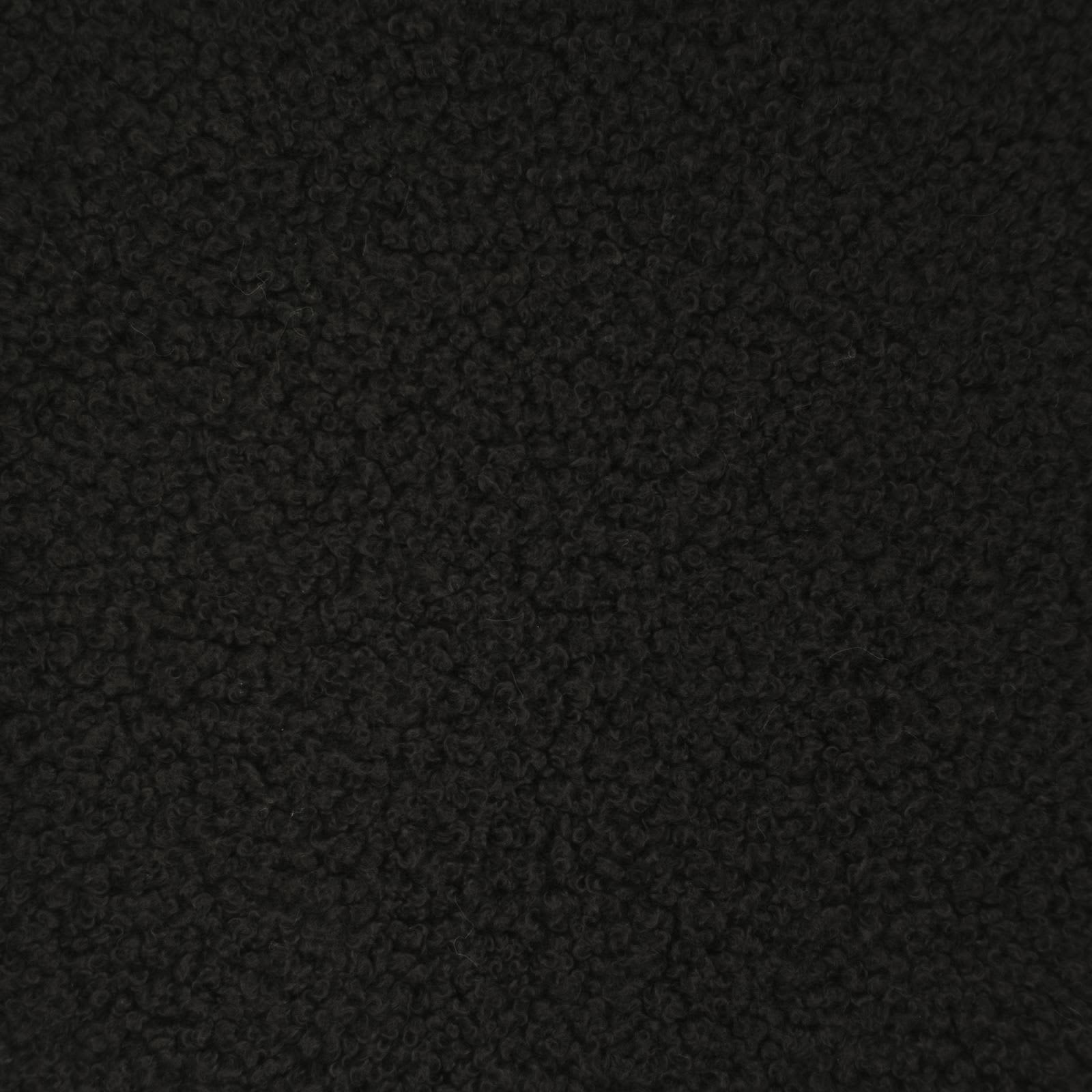 Federa 6 pcs HEERLEN Nero 30 x 30 cm Bouclé