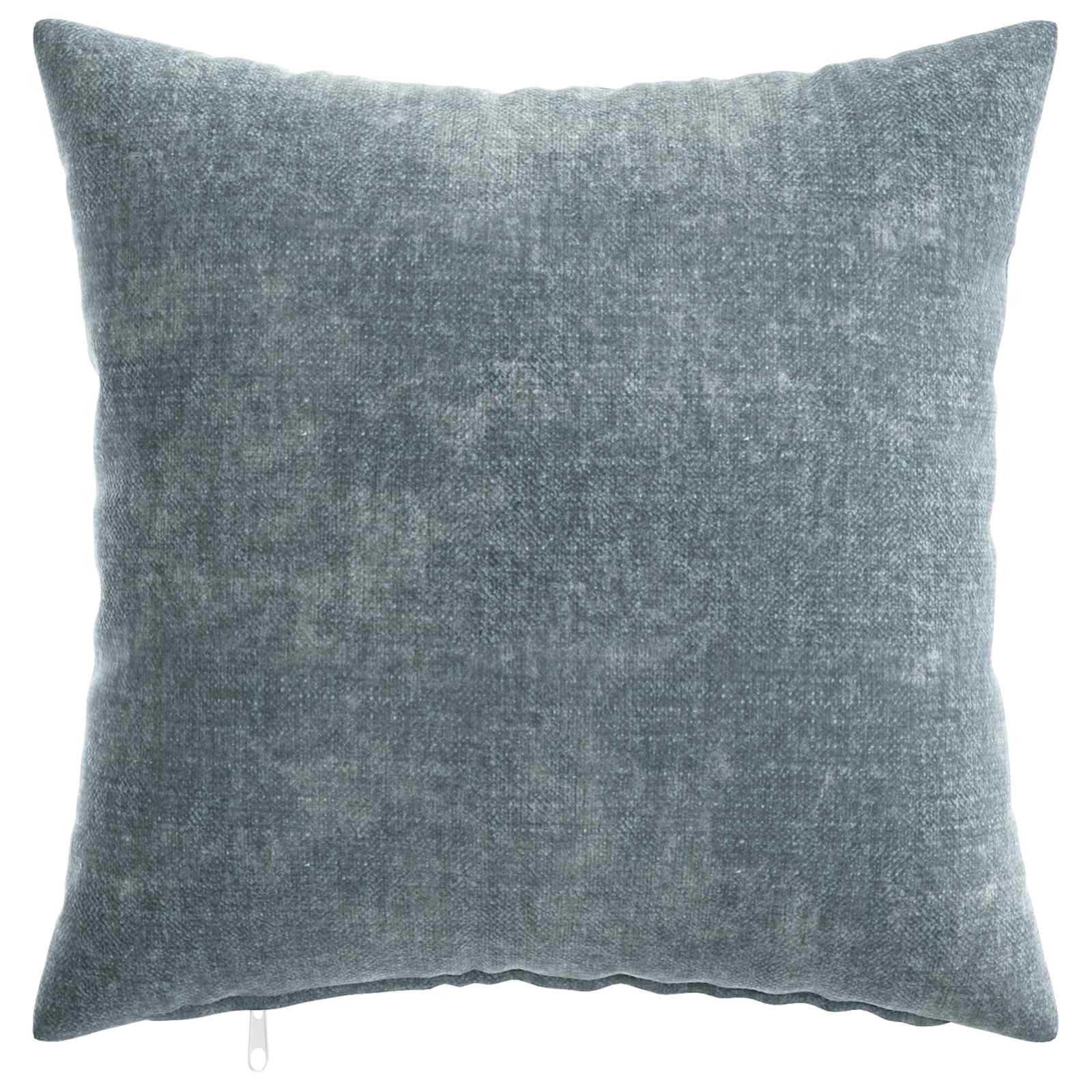Federa 6 pz HEERLEN Azzurro 30 x 30 cm Tessuto Chenille