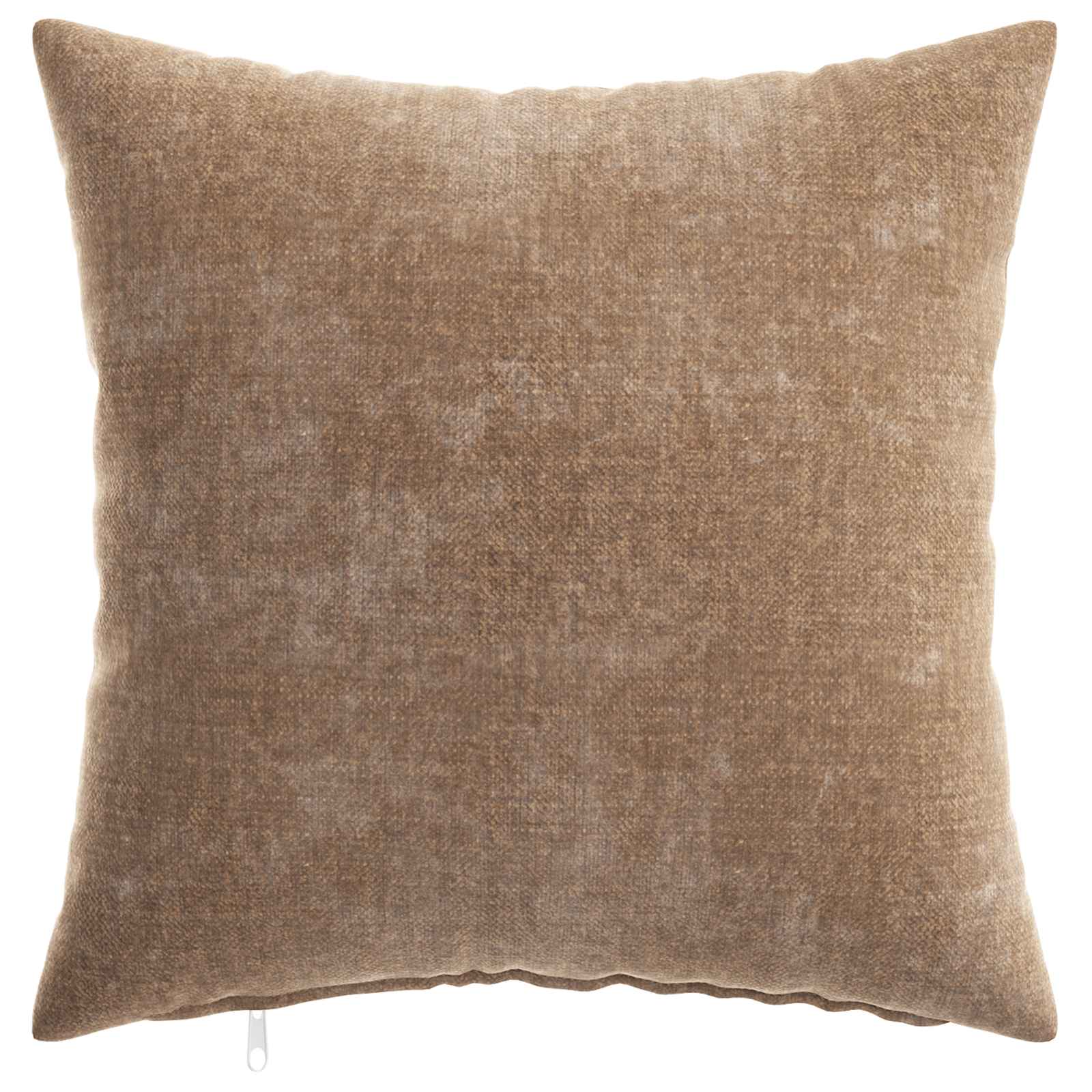 Federa 6 pz HEERLEN Marrone 30 x 30 cm Tessuto Chenille