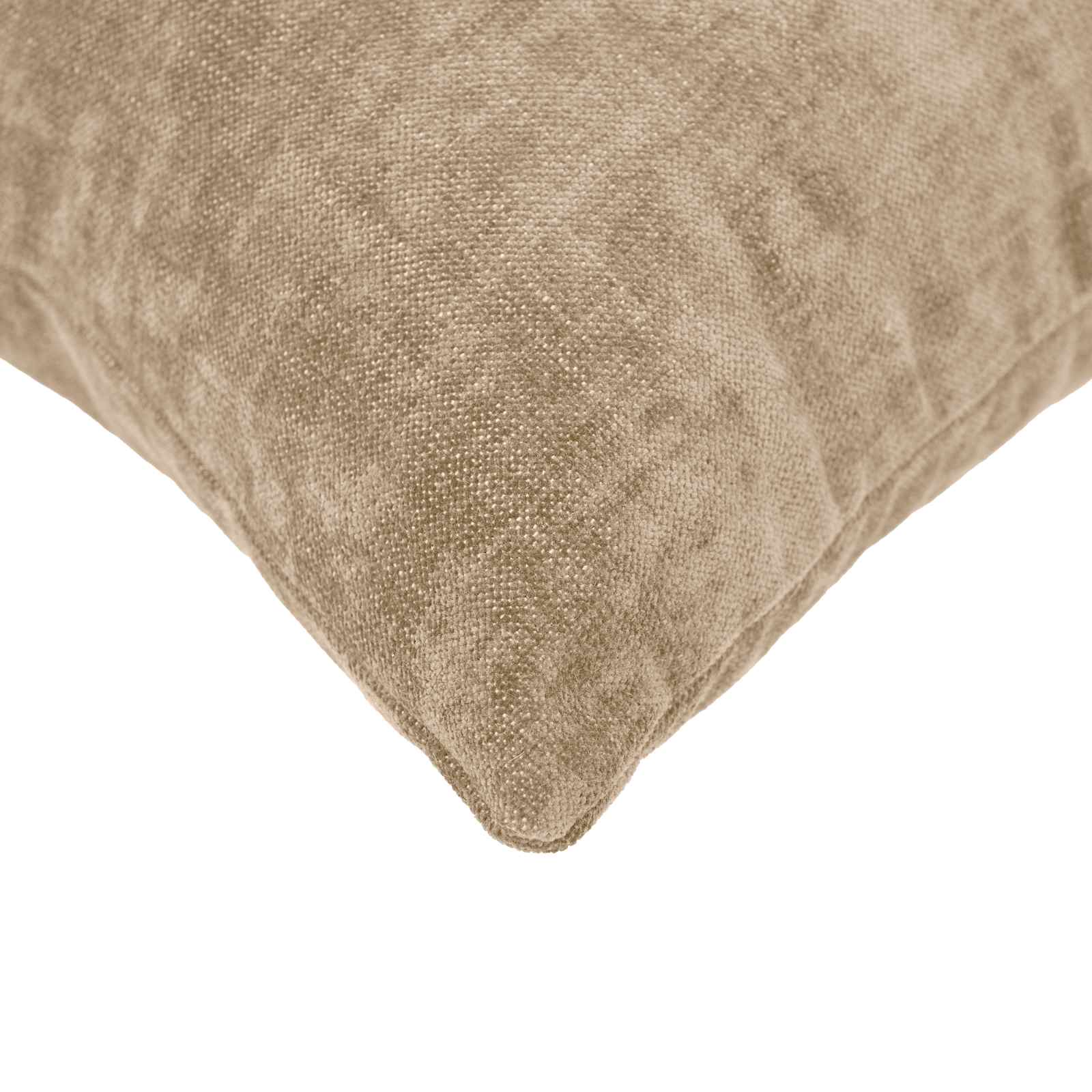 Federa 2 pz HEERLEN Tortora 30 x 30 cm Tessuto Chenille