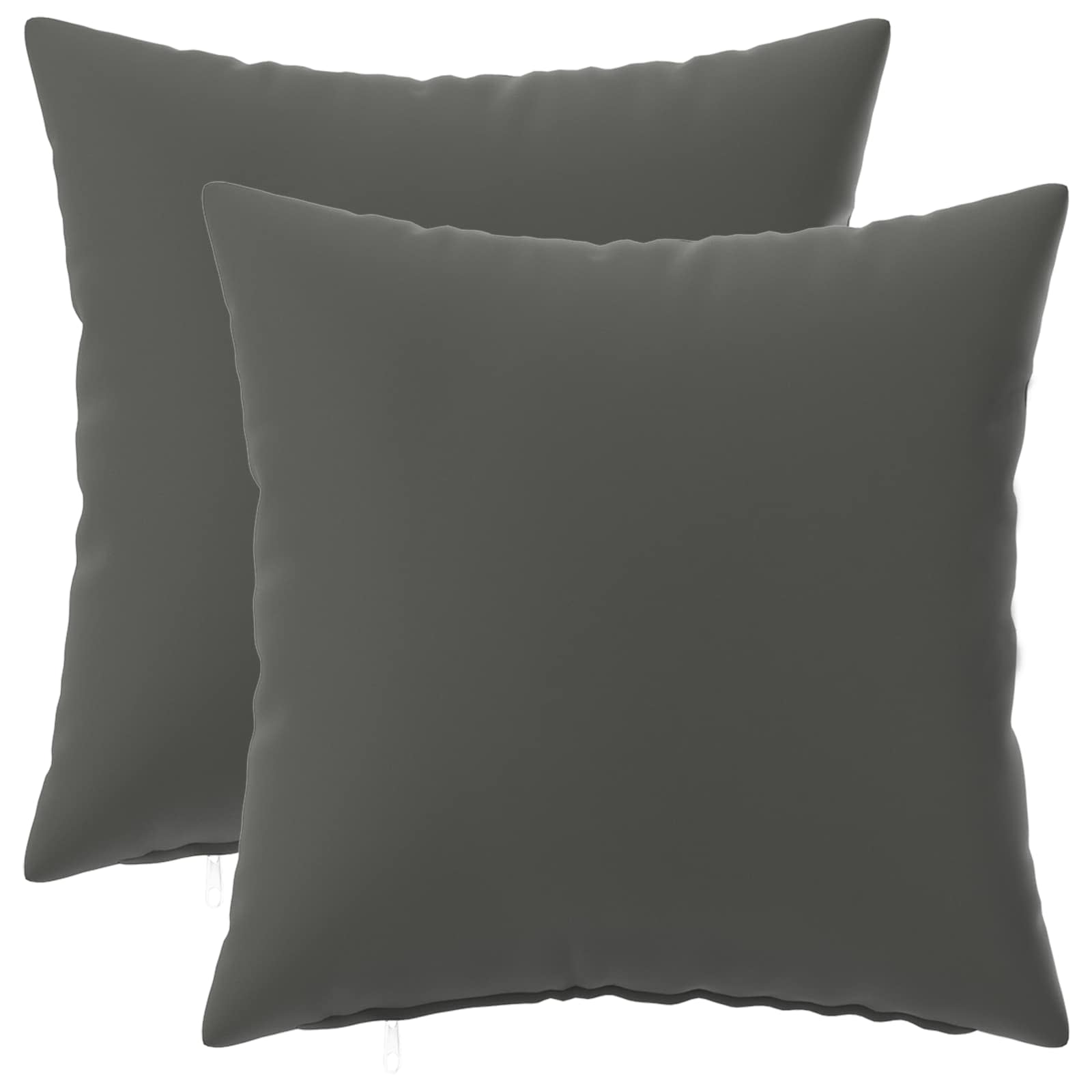 Federa 2 pcs HEERLEN Antracite 30 x 30 cm Poliestere