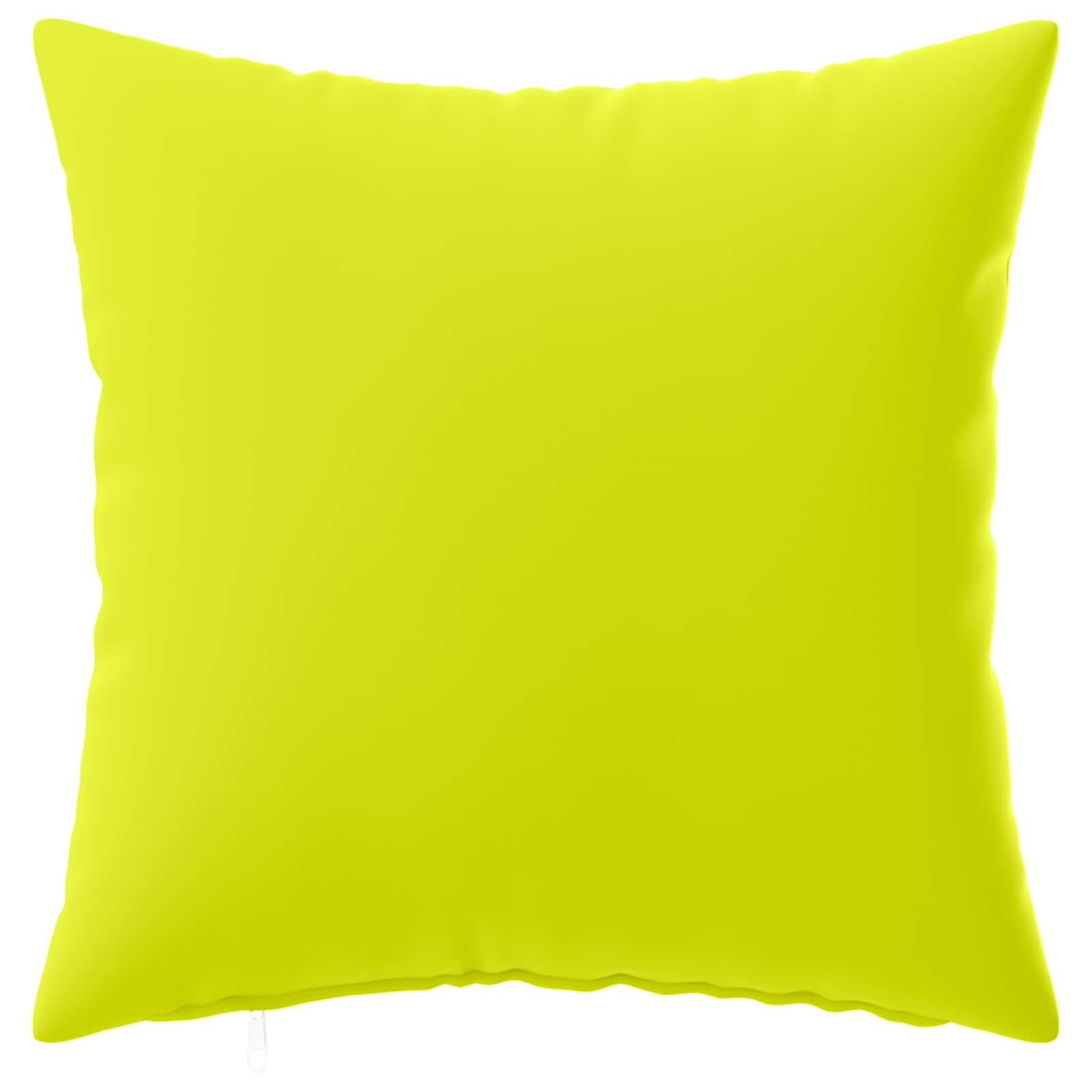 Federa 2 pcs HEERLEN Verde brillante. 30 x 30 cm Poliestere