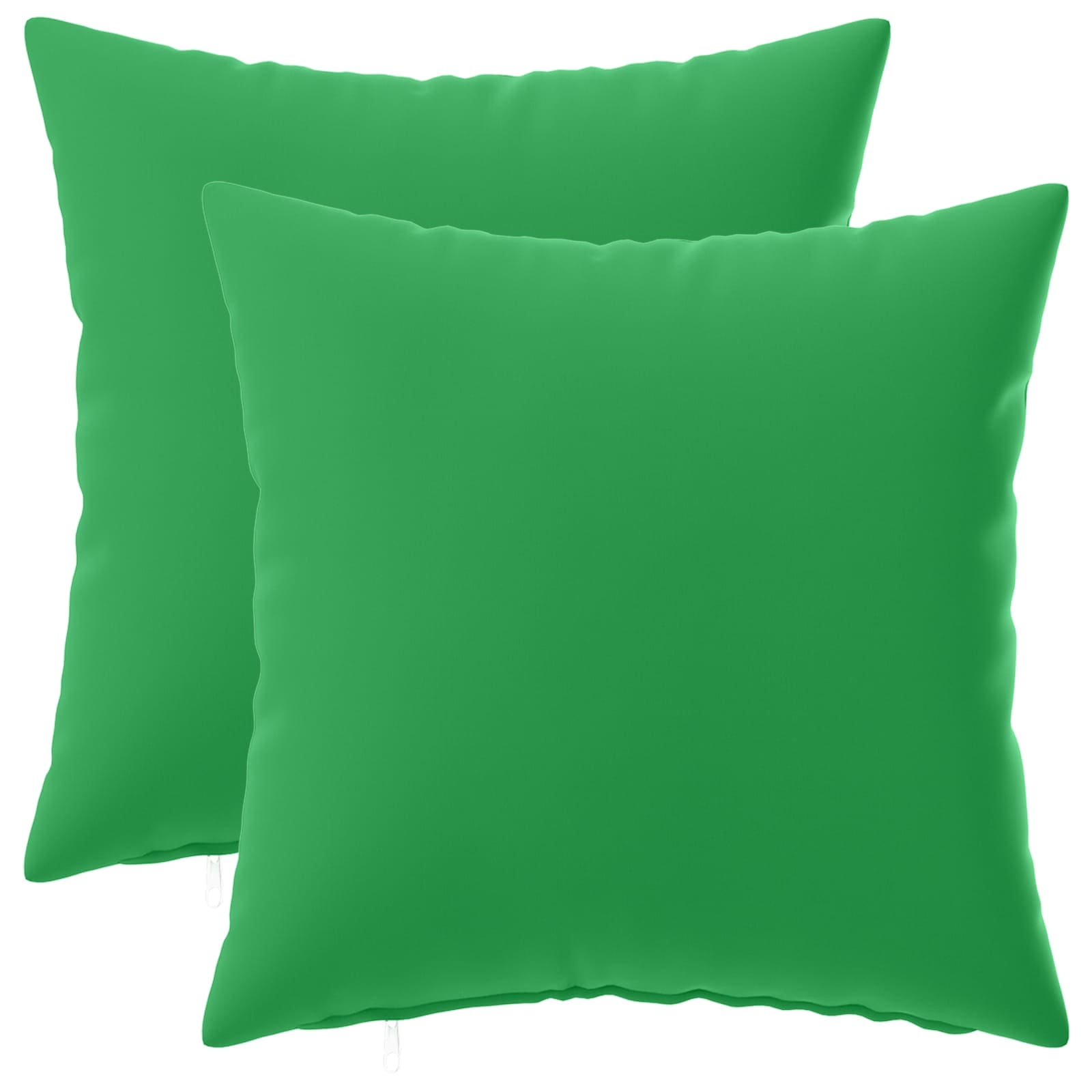 Federa 2 pcs HEERLEN Verde 30 x 30 cm Poliestere