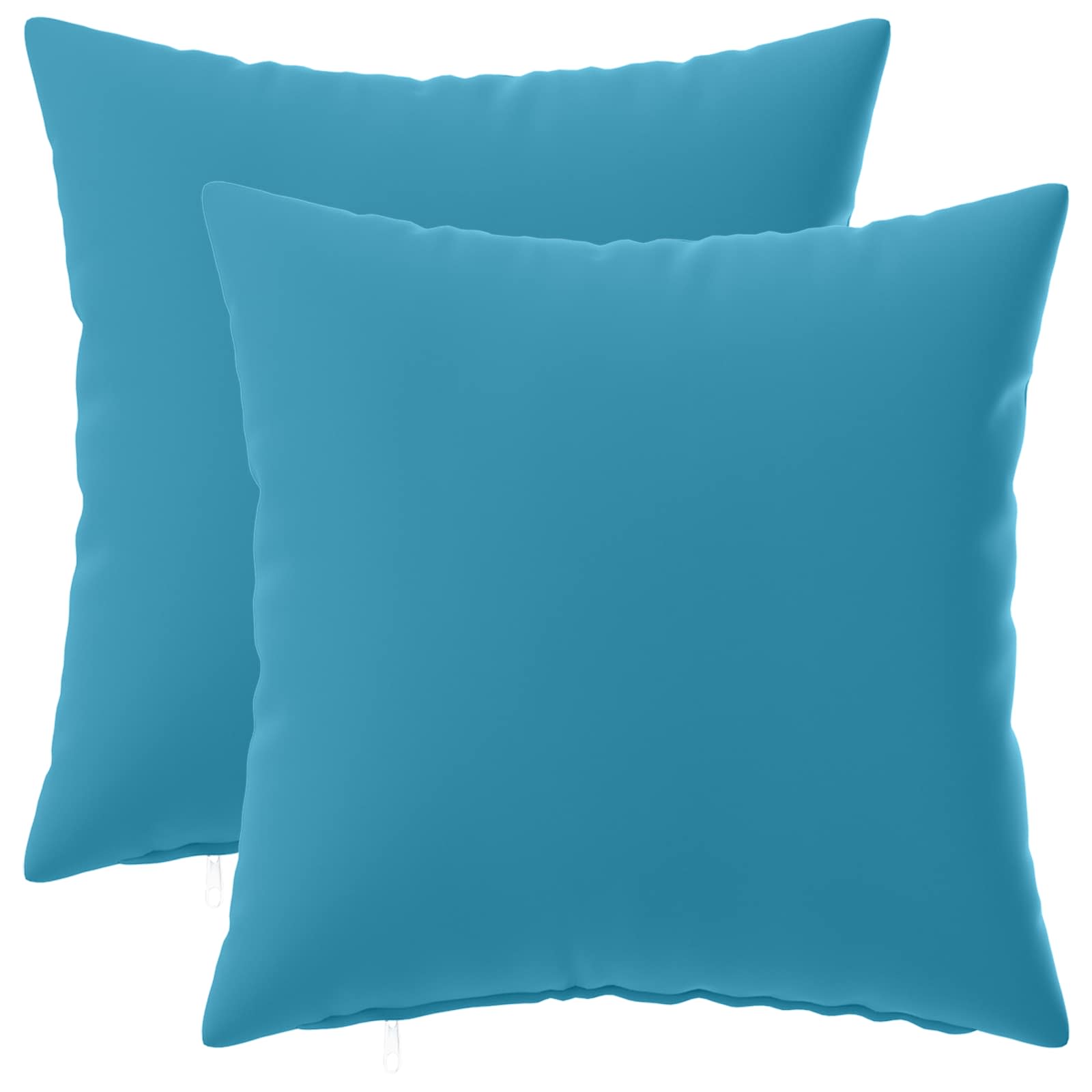 Federa 2 pcs HEERLEN Azzurro 30 x 30 cm Poliestere