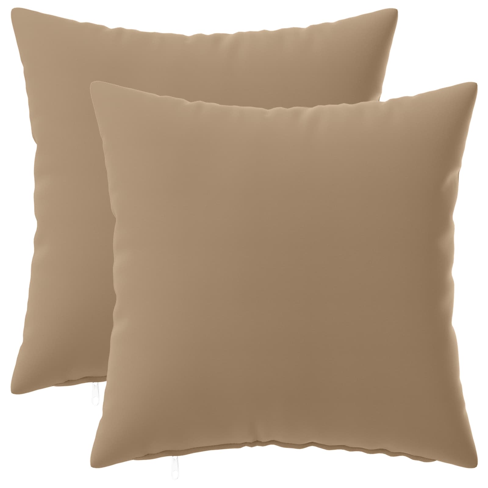 Federa 2 pz HEERLEN Tortora 30 x 30 cm Poliestere