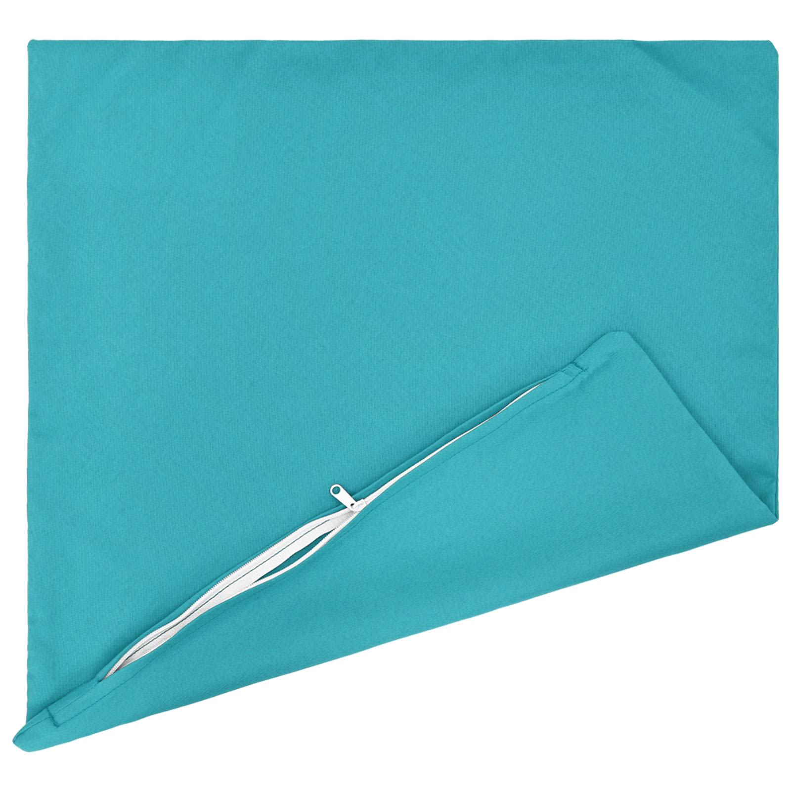 Federa 2 pcs HEERLEN Turchese 30 x 30 cm Poliestere