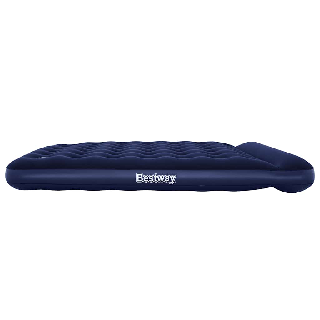 Bestway Materasso Gonfiabile Floccato con Pompa 203 x 152 x 28 cm