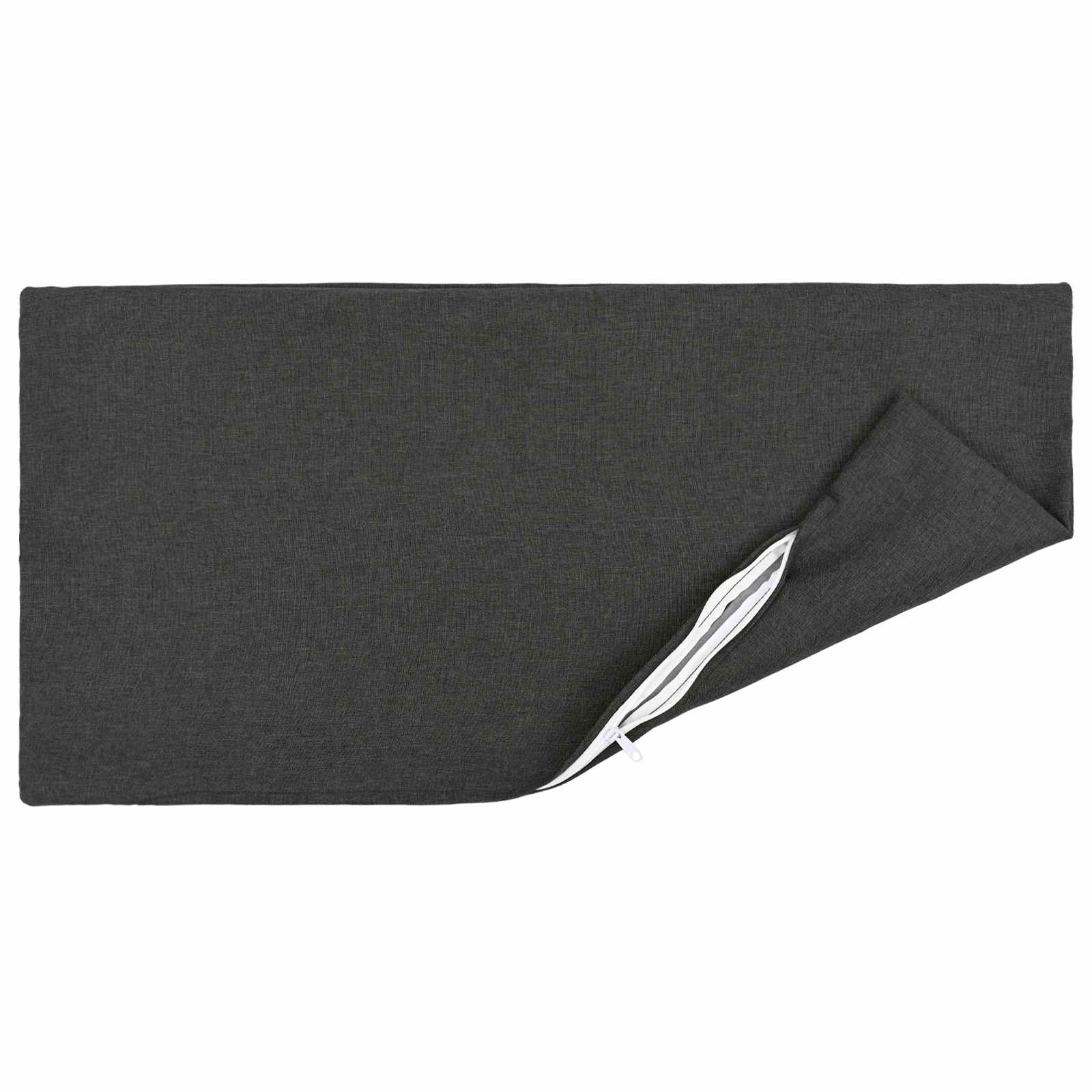 Federa 2 pz HEERLEN Grigio Scuro 30 x 50 cm Tessuto