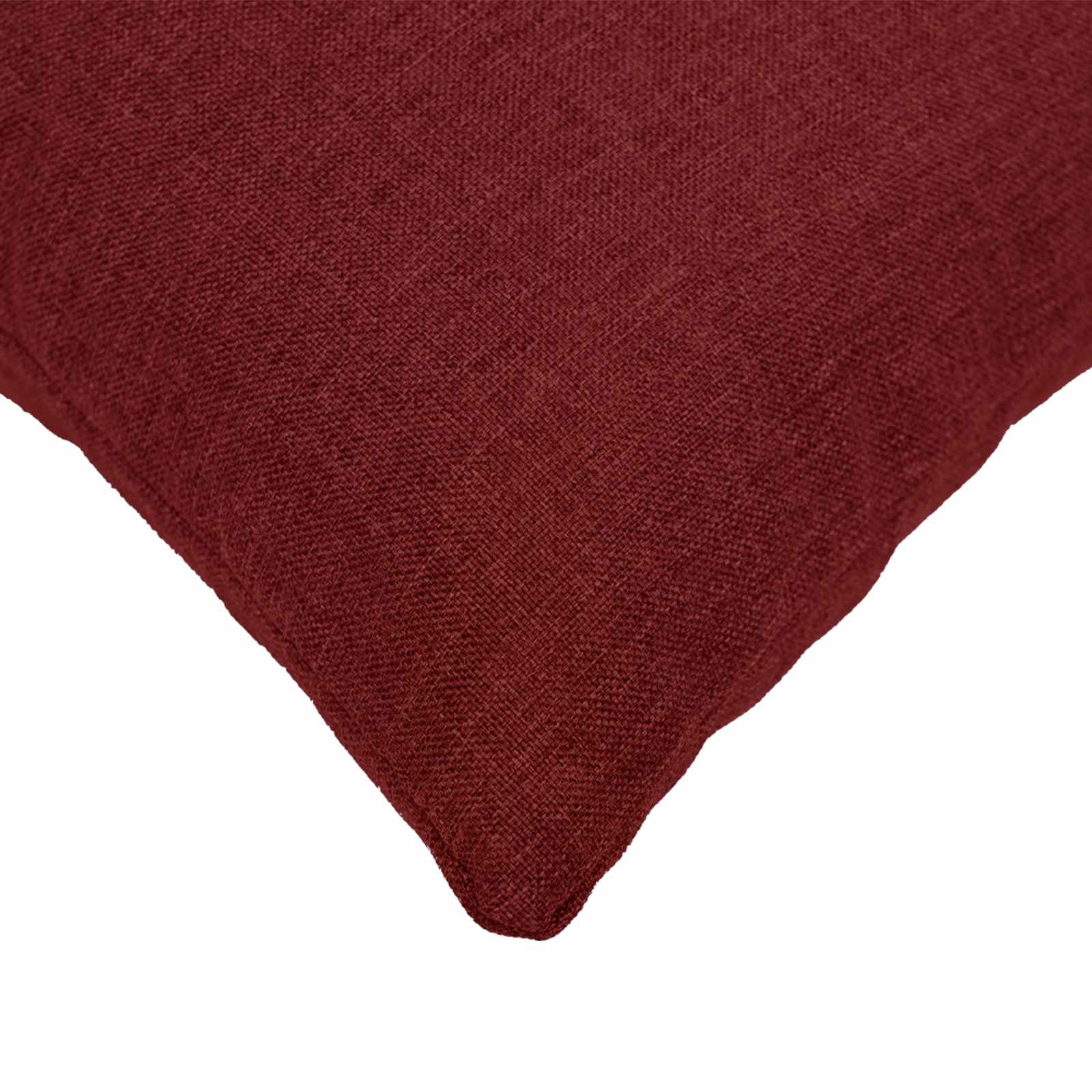 Federa 2 pz HEERLEN Rosso Vino 30 x 50 cm Tessuto