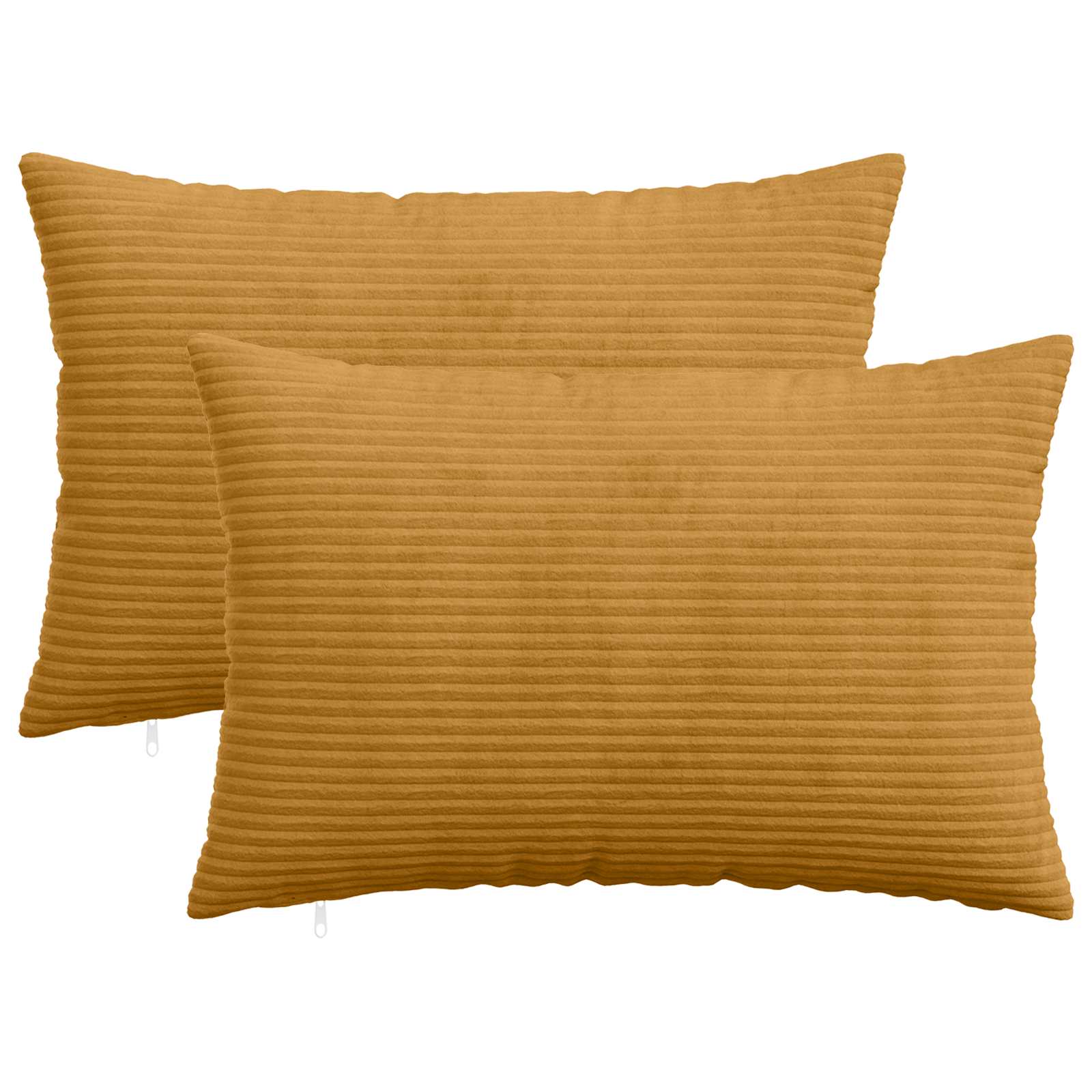 Federa 2 pcs HEERLEN Giallo 30 x 50 cm corduroy