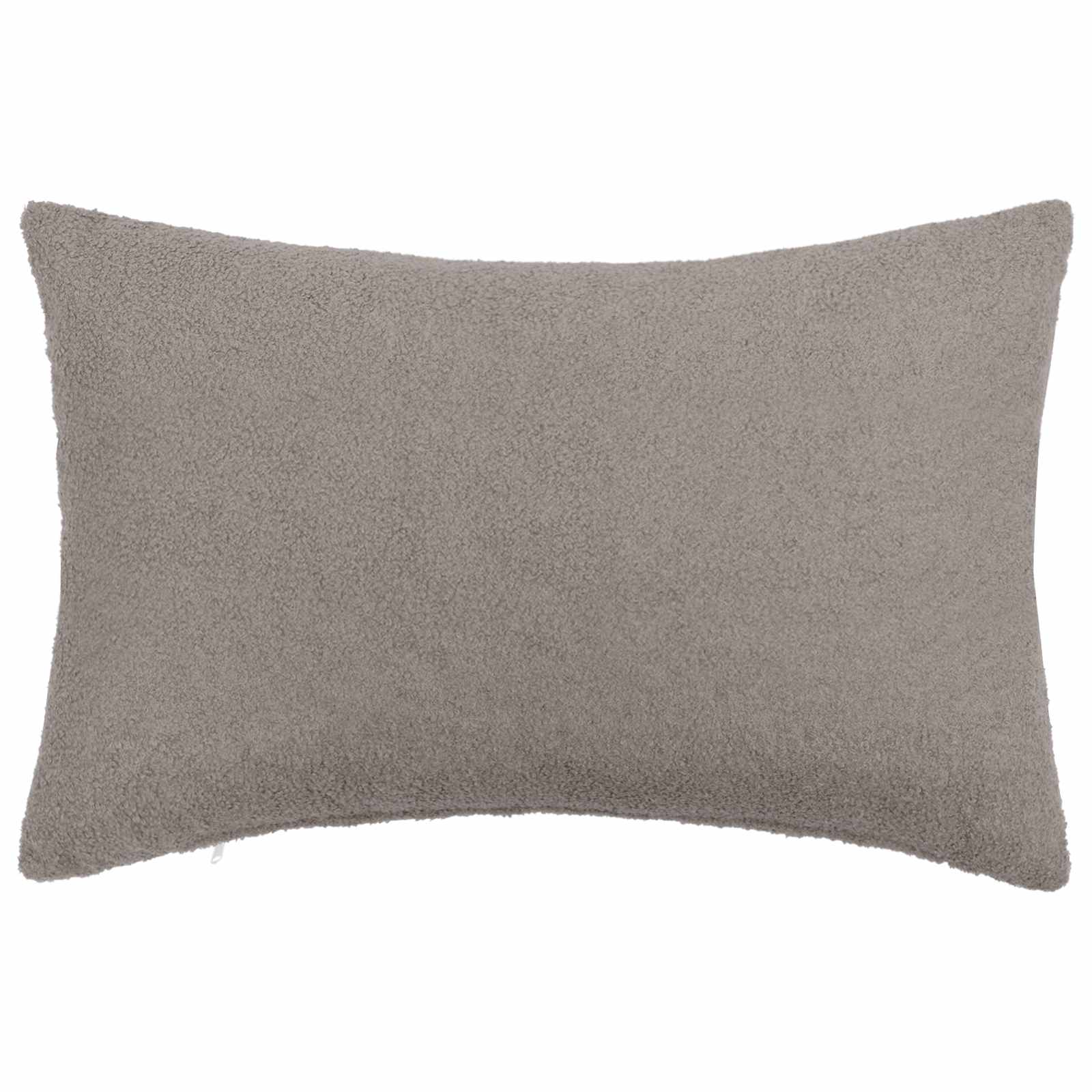 Federa 6 pcs HEERLEN Grigio Chiaro 30 x 50 cm Bouclé