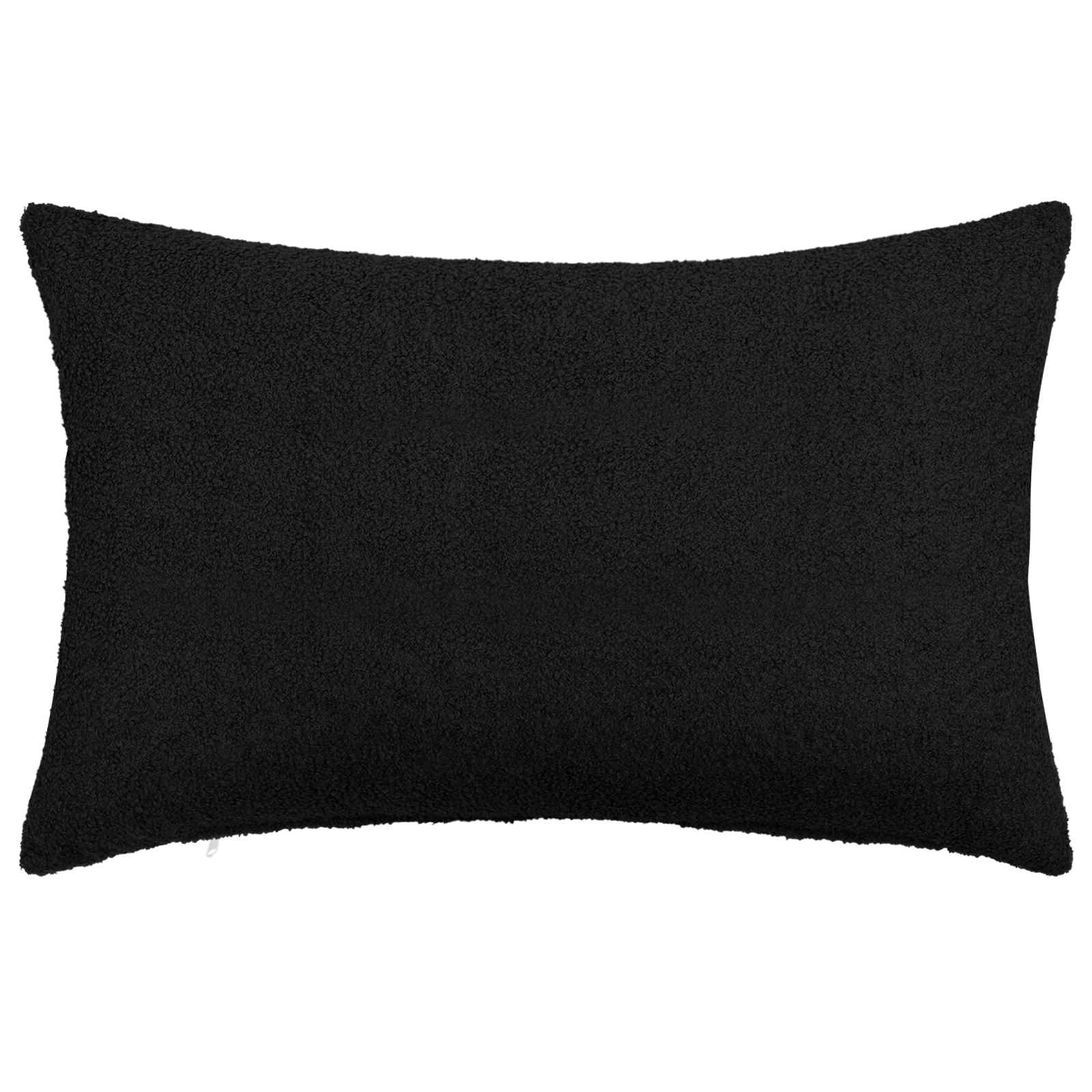 Federa 6 pcs HEERLEN Nero 30 x 50 cm Bouclé