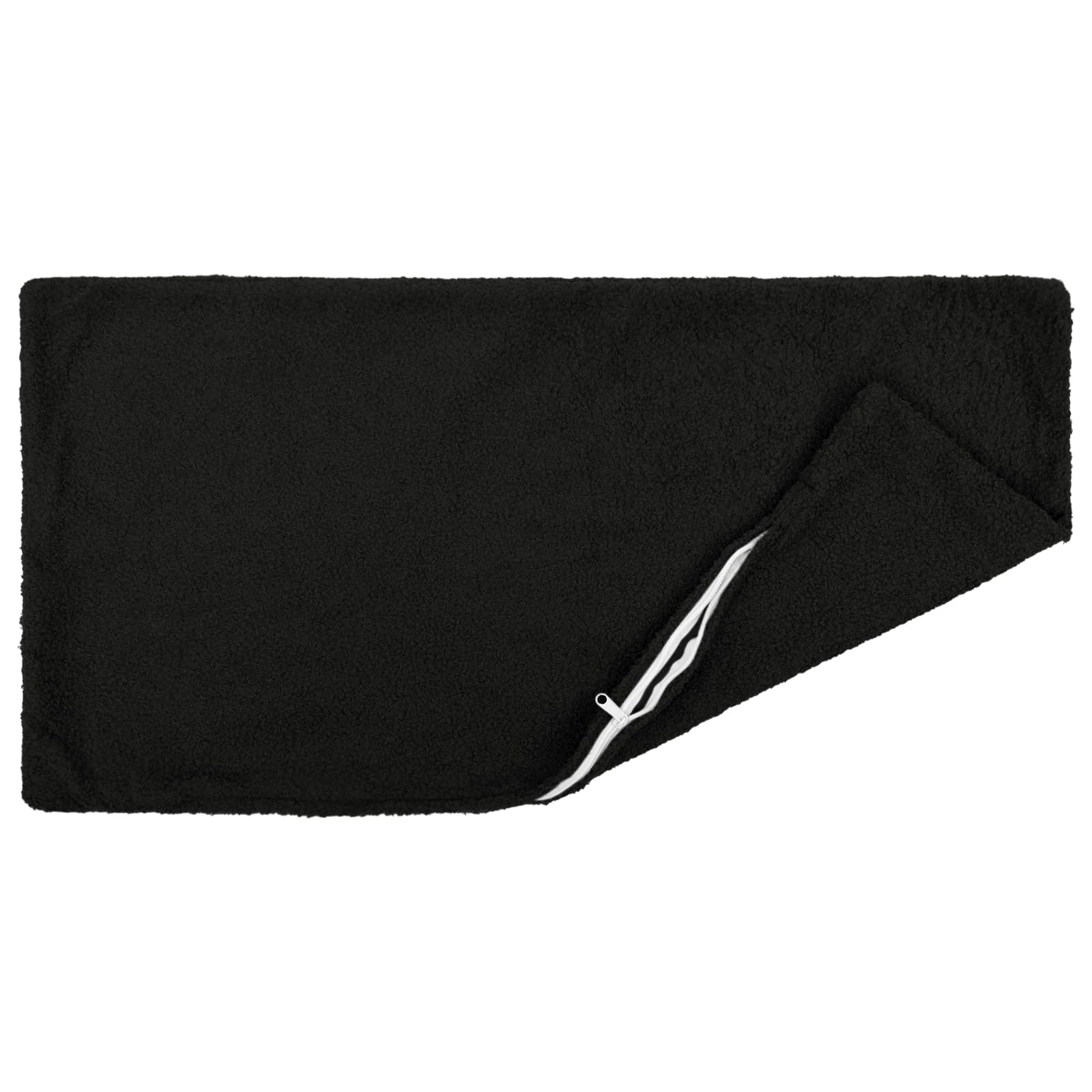 Federa 6 pcs HEERLEN Nero 30 x 50 cm Bouclé