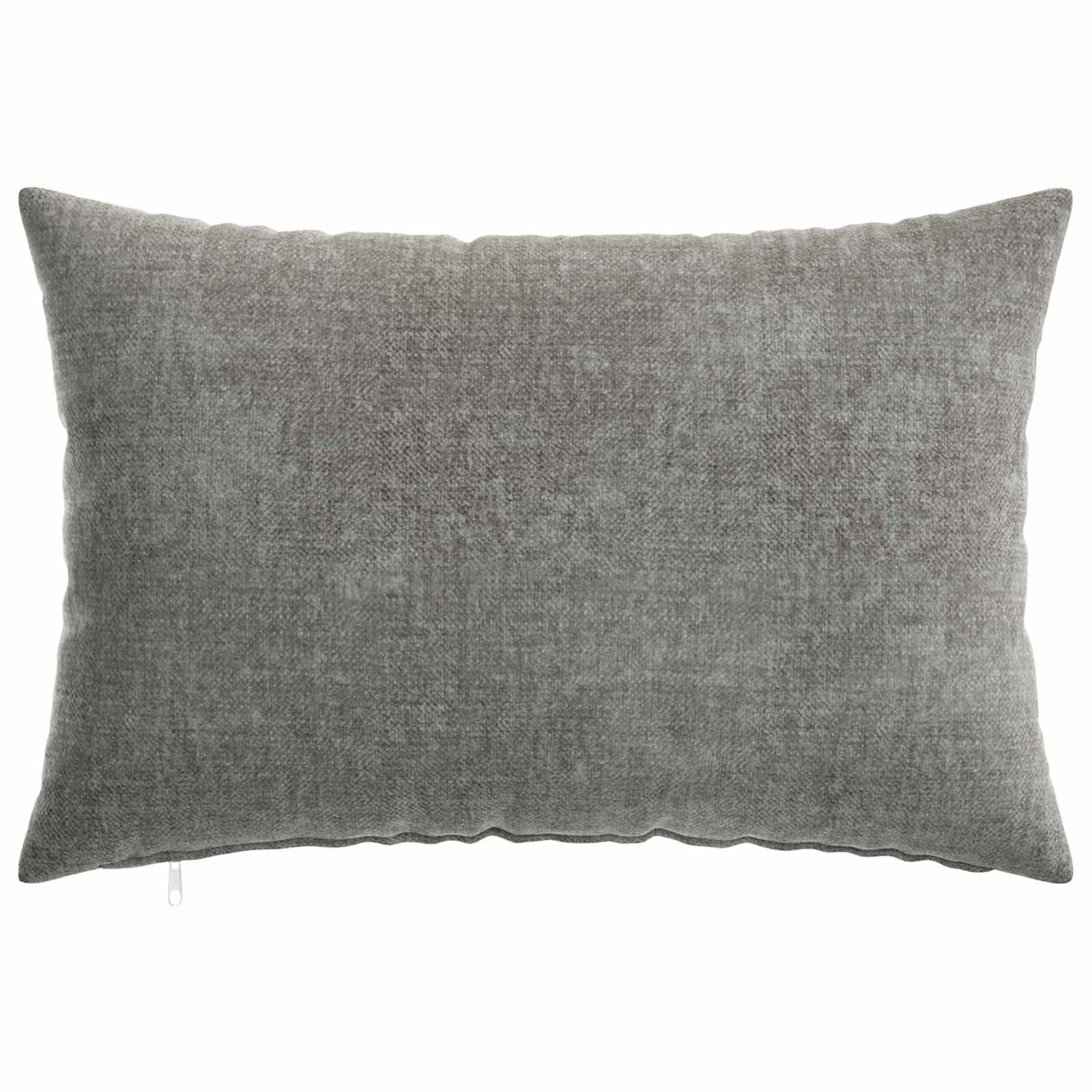 Federa 6 pz HEERLEN Grigio Scuro 30 x 50 cm Tessuto Chenille