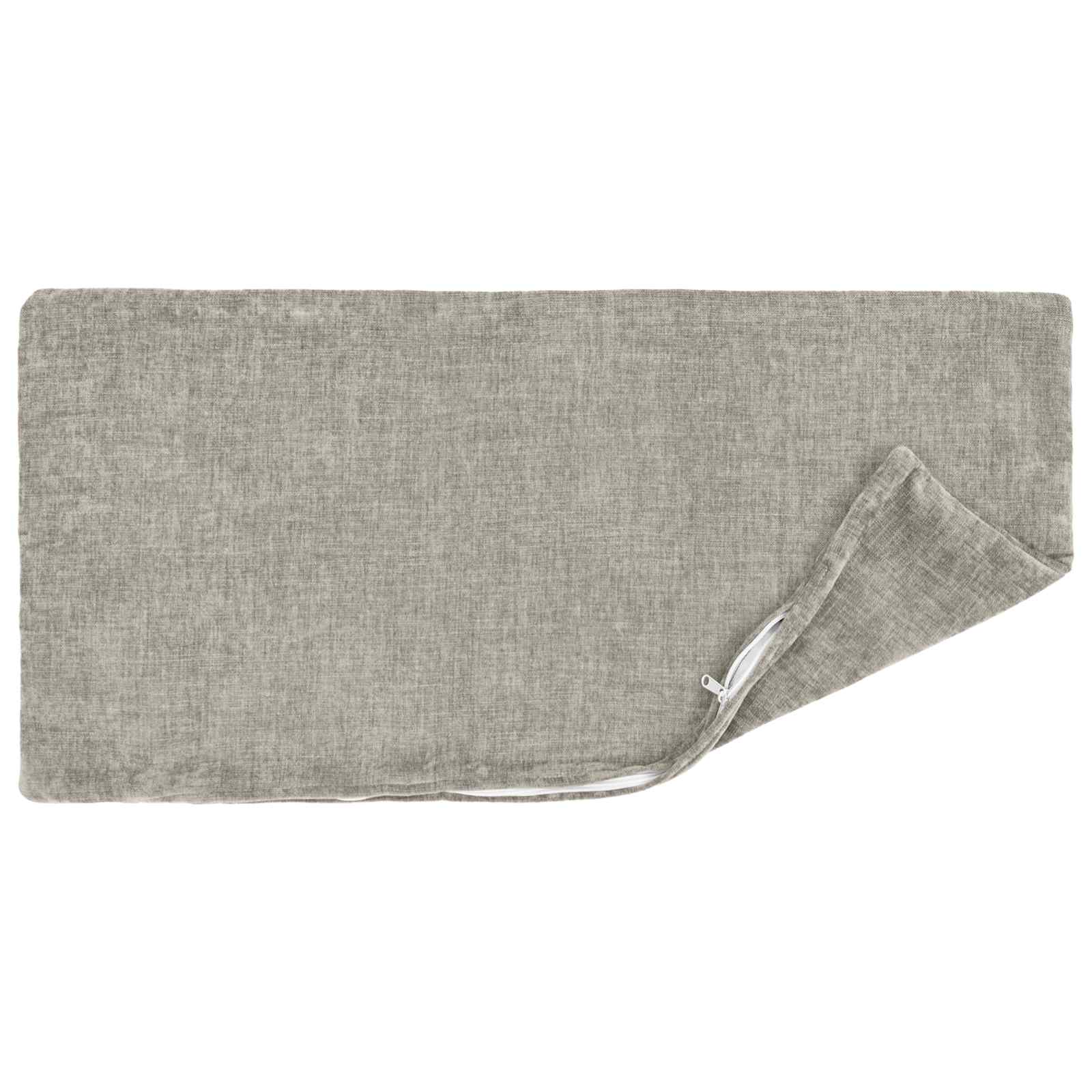 Federa 6 pz HEERLEN Grigio Chiaro 30 x 50 cm Tessuto Chenille