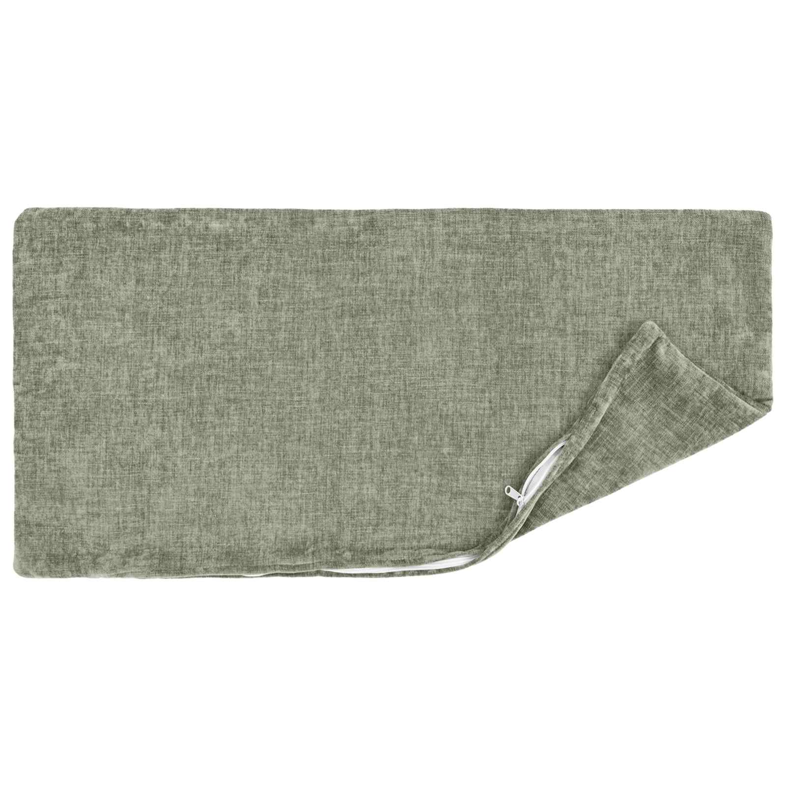 Federa 6 pz HEERLEN Verde 30 x 50 cm Tessuto Chenille