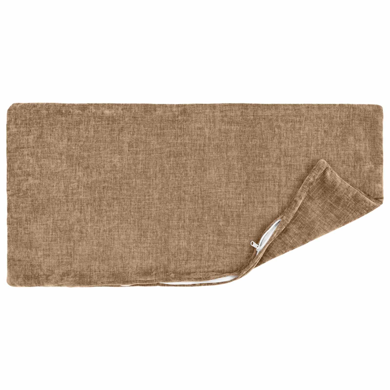 Federa 6 pz HEERLEN Marrone 30 x 50 cm Tessuto Chenille