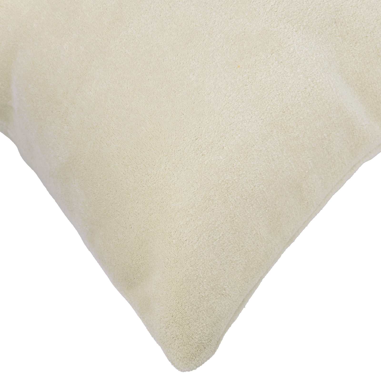 Federa 6 pcs HEERLEN Crema 30 x 50 cm Fleece in microfibra