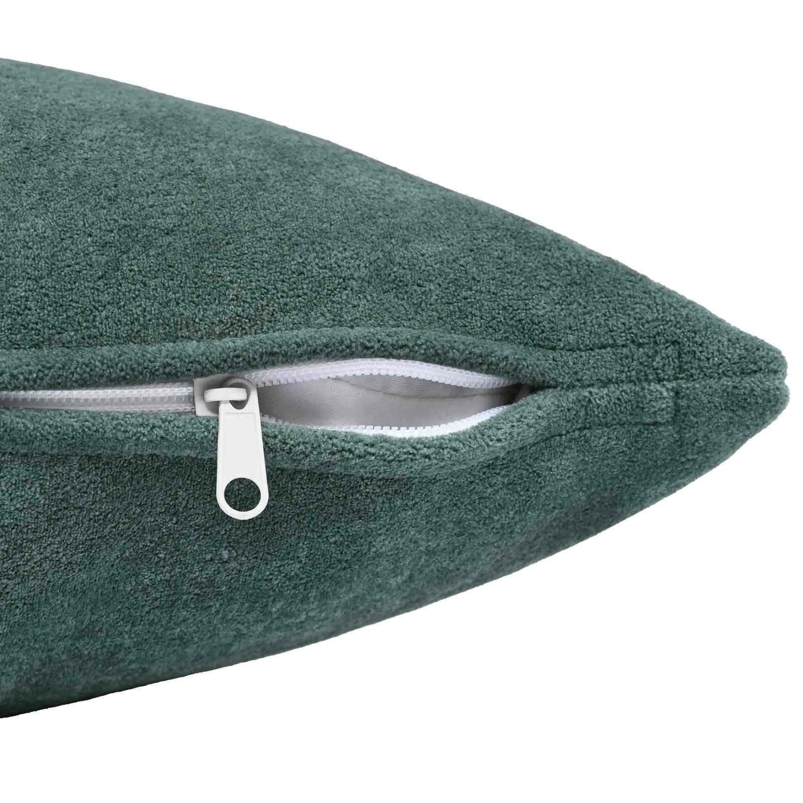 Federa 6 pcs HEERLEN Blu mare 30 x 50 cm Fleece in microfibra