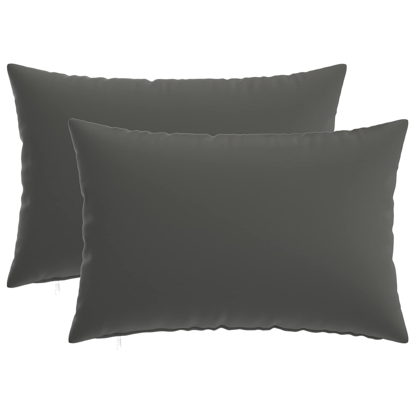 Federa 2 pcs HEERLEN Antracite 30 x 50 cm Poliestere